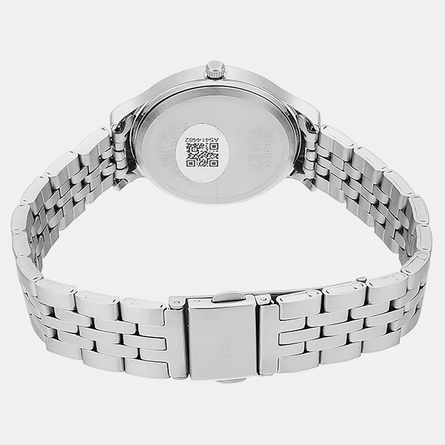 Fashion Women Quartz Blue Dial Analog Stainless Steel Watch TWTL12312 - Image 4