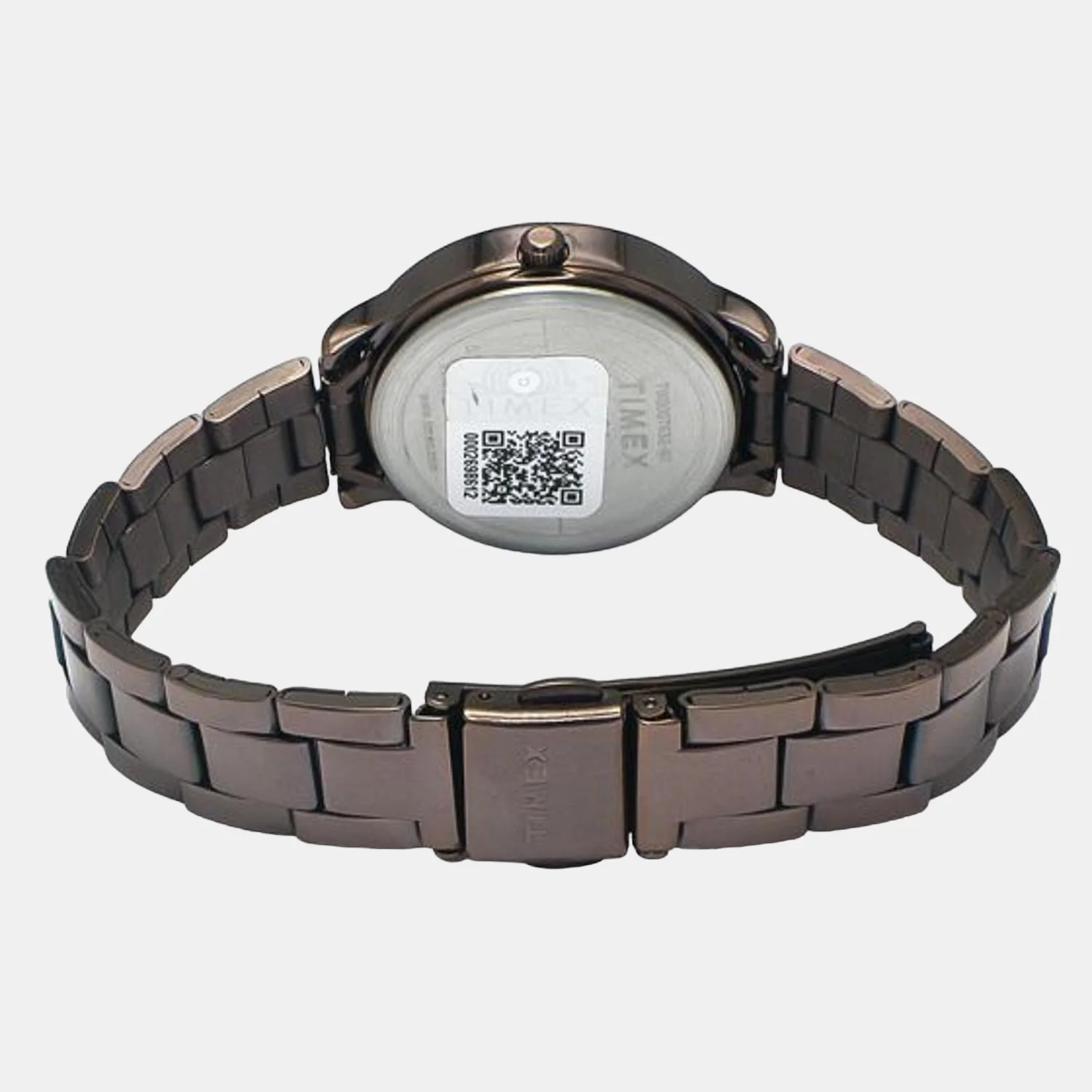 Fashion Women Quartz Brown Dial Analog Stainless Steel Watch TW000T632 - Image 5