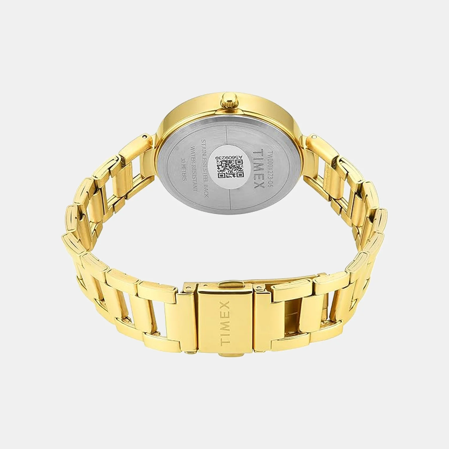 Fashion Women Quartz Green Dial Analog Stainless Steel Watch TW000X273 - Image 5
