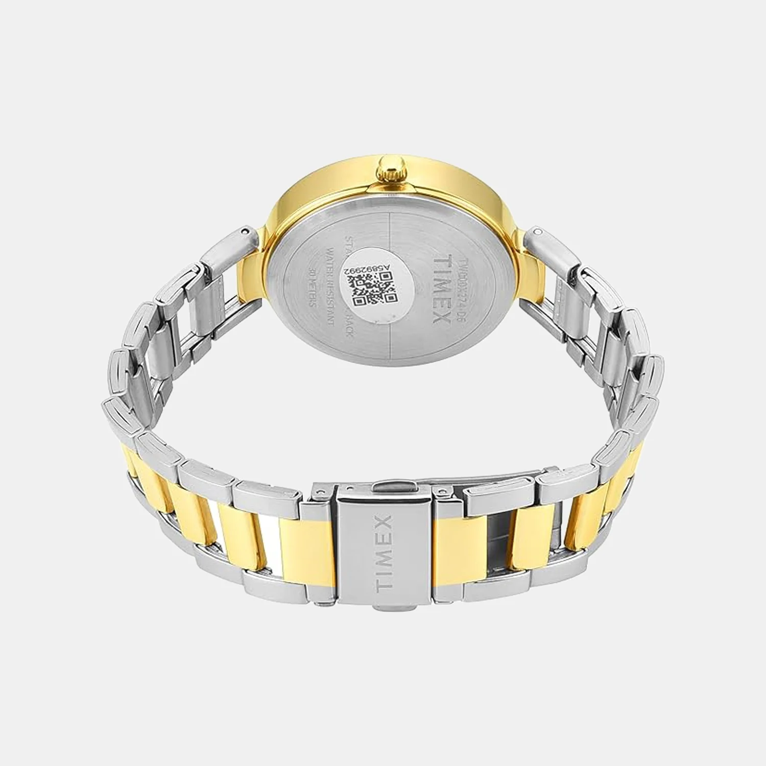 Fashion Women Quartz Green Dial Analog Stainless Steel Watch TW000X274 - Image 5
