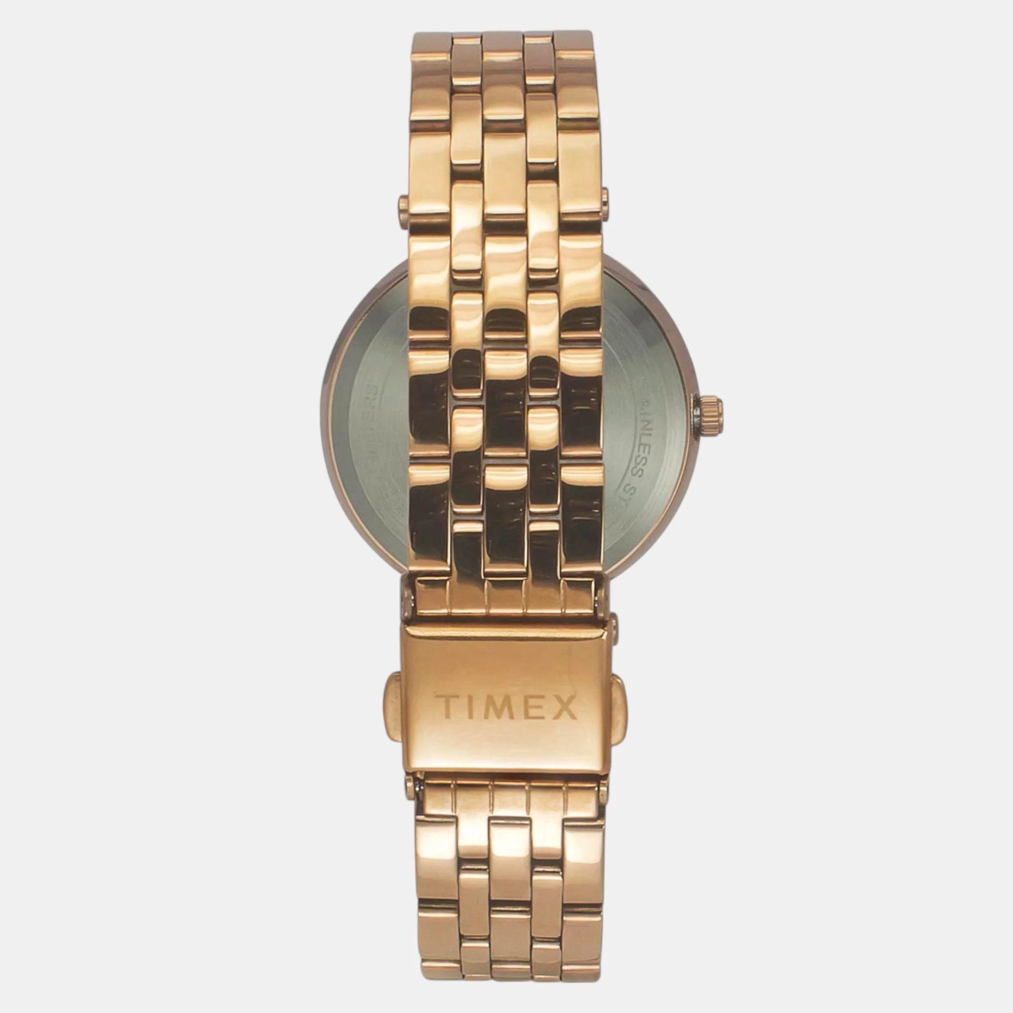 Fashion Women Quartz Green Dial Analog Stainless Steel Watch TWEL19103 - Image 4