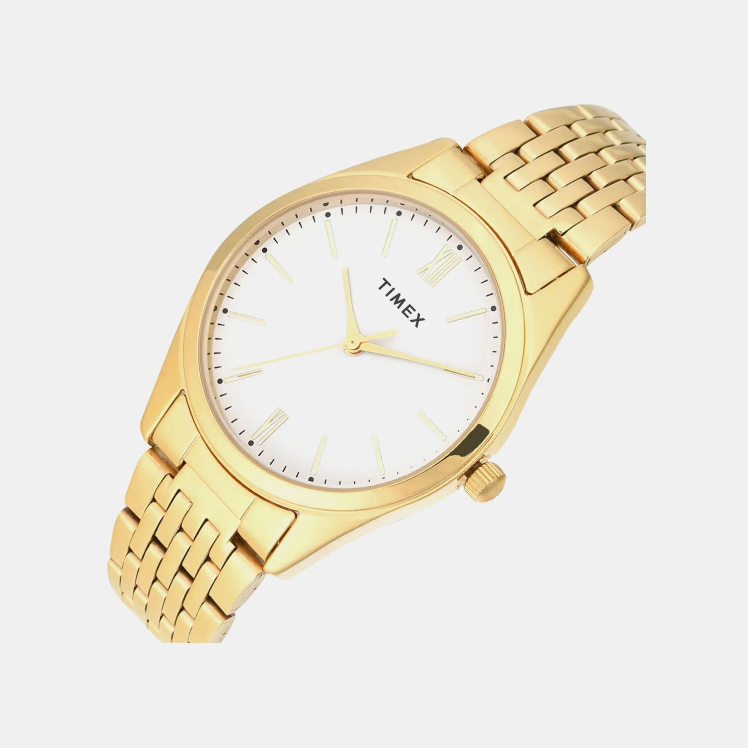 Fashion Women Quartz Grey Dial Analog Stainless Steel Watch TWTL14101 - Image 2
