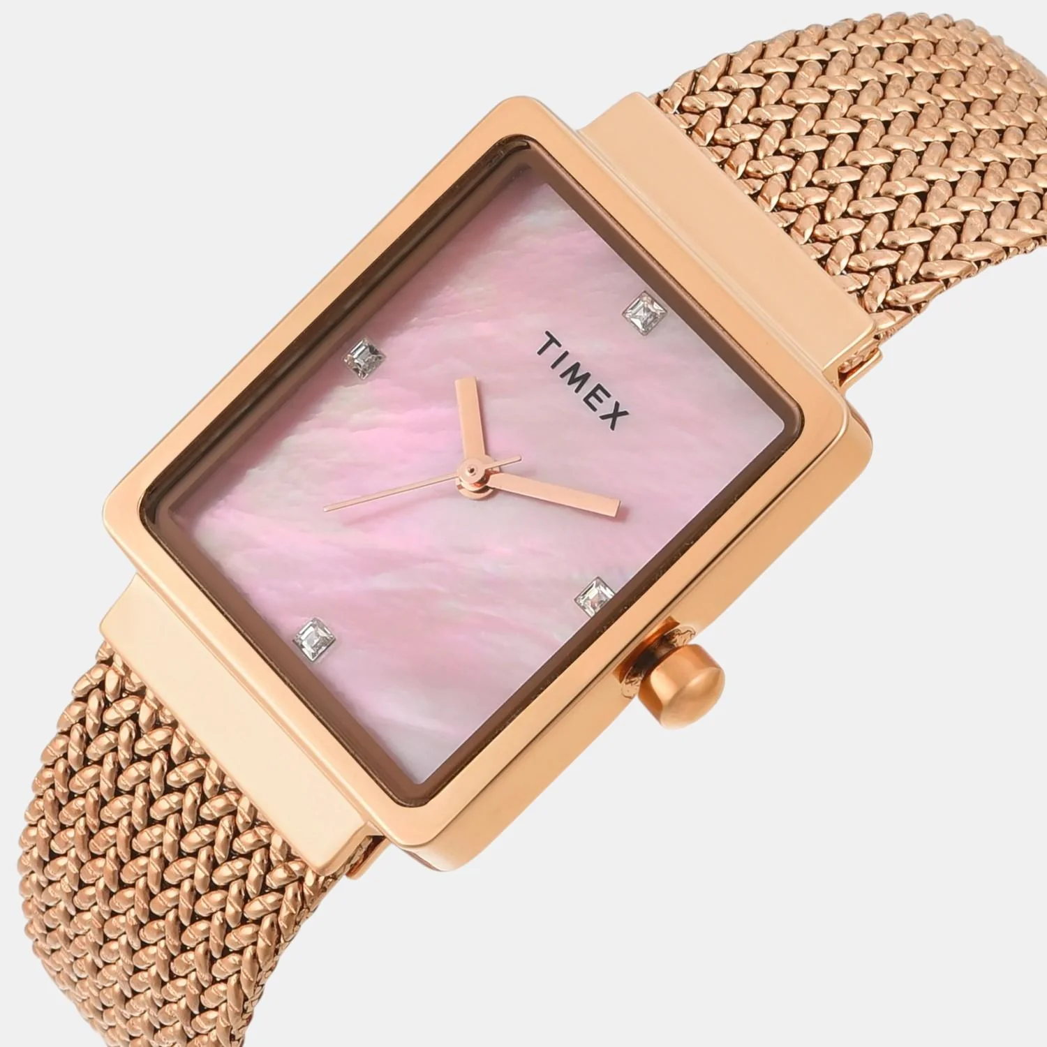 Fashion Women Quartz Mother Of Pearl Dial Analog Stainless Steel Watch TWEL20704 - Image 2