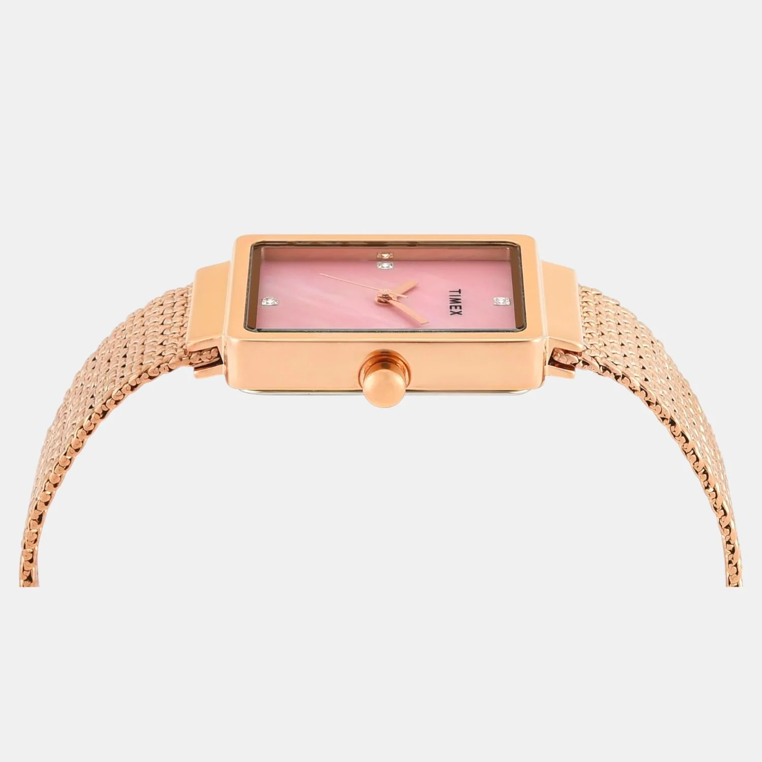 Fashion Women Quartz Mother Of Pearl Dial Analog Stainless Steel Watch TWEL20704 - Image 3