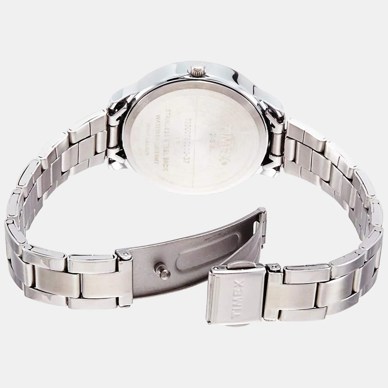 Fashion Women Quartz Purple Dial Analog Stainless Steel Watch TI000T60200 - Image 3