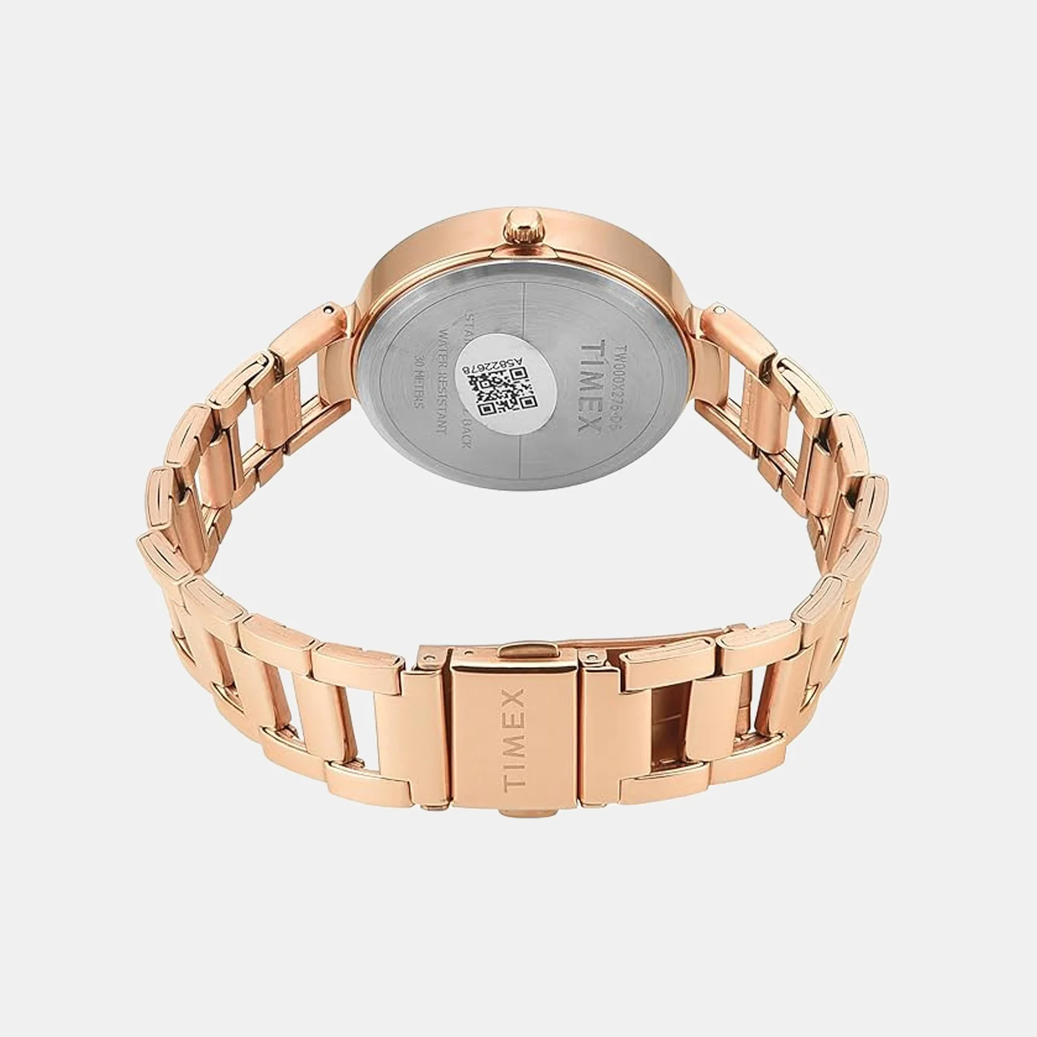 Fashion Women Quartz Rose Gold Dial Analog Stainless Steel Watch TW000X276 - Image 3