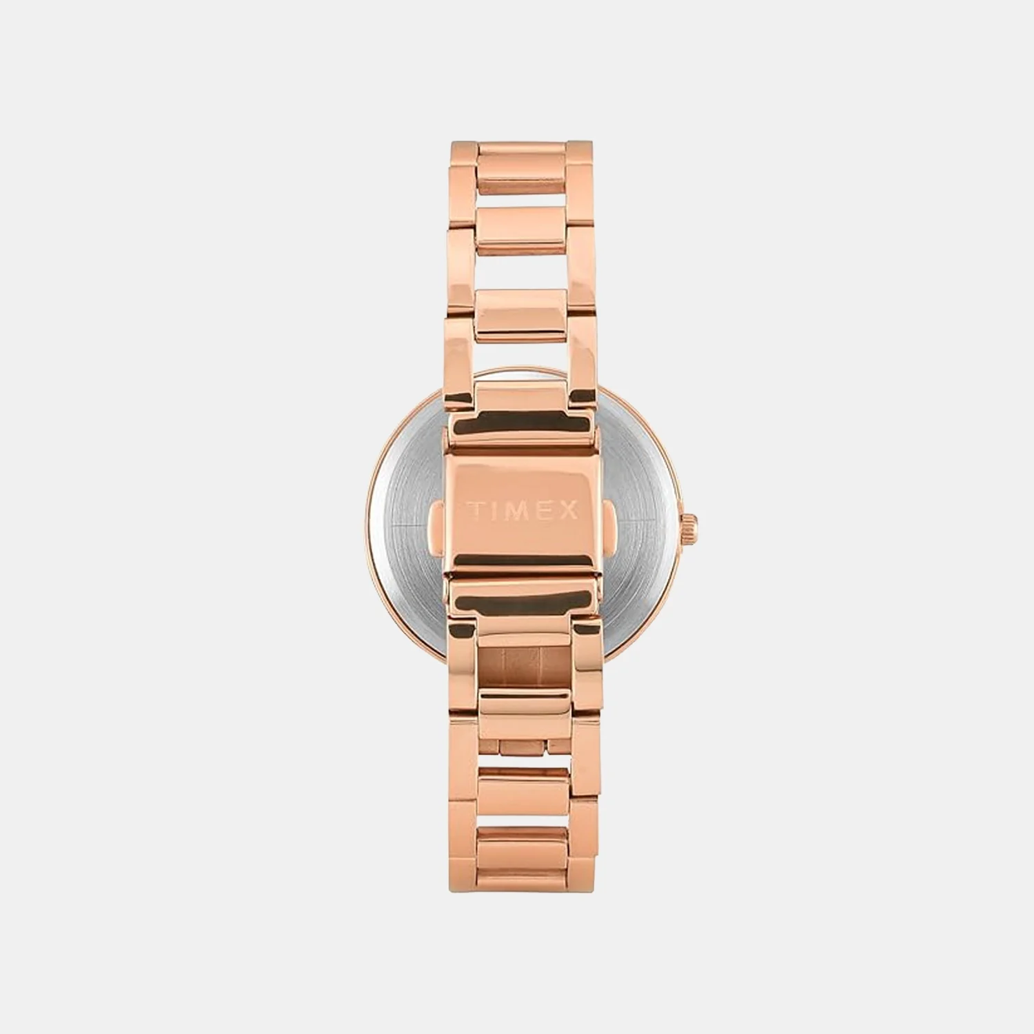 Fashion Women Quartz Rose Gold Dial Analog Stainless Steel Watch TW000X276 - Image 5