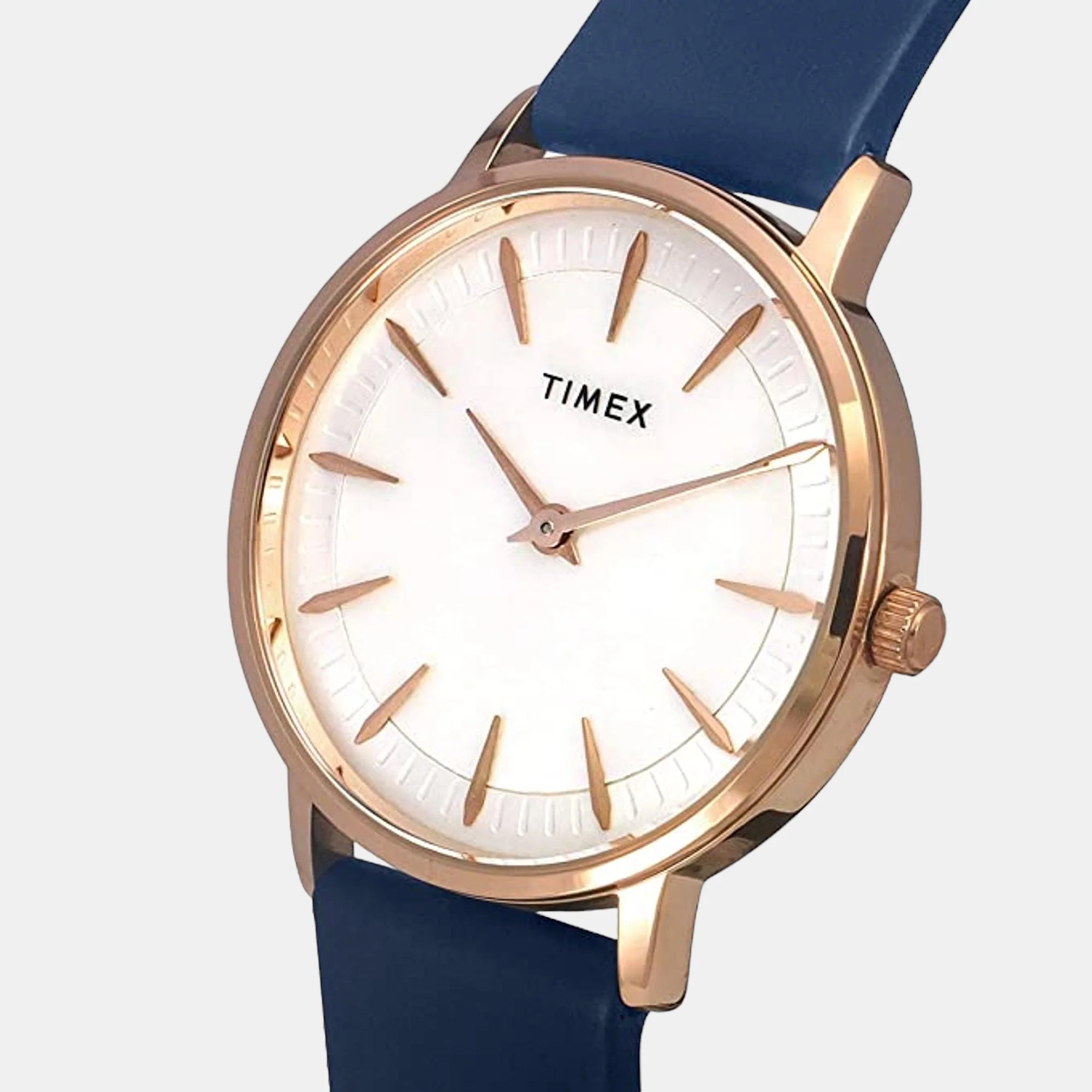 Fashion Women Quartz White Dial Analog Leather Watch TWEL15605 - Image 3