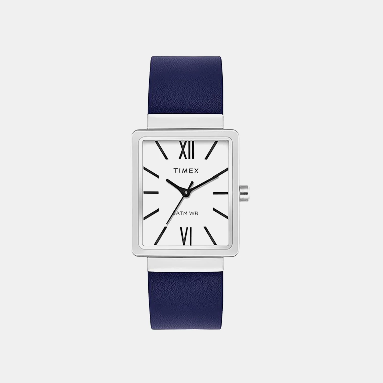 Fashion Women Quartz White Dial Analog Leather Watch TWEL20706