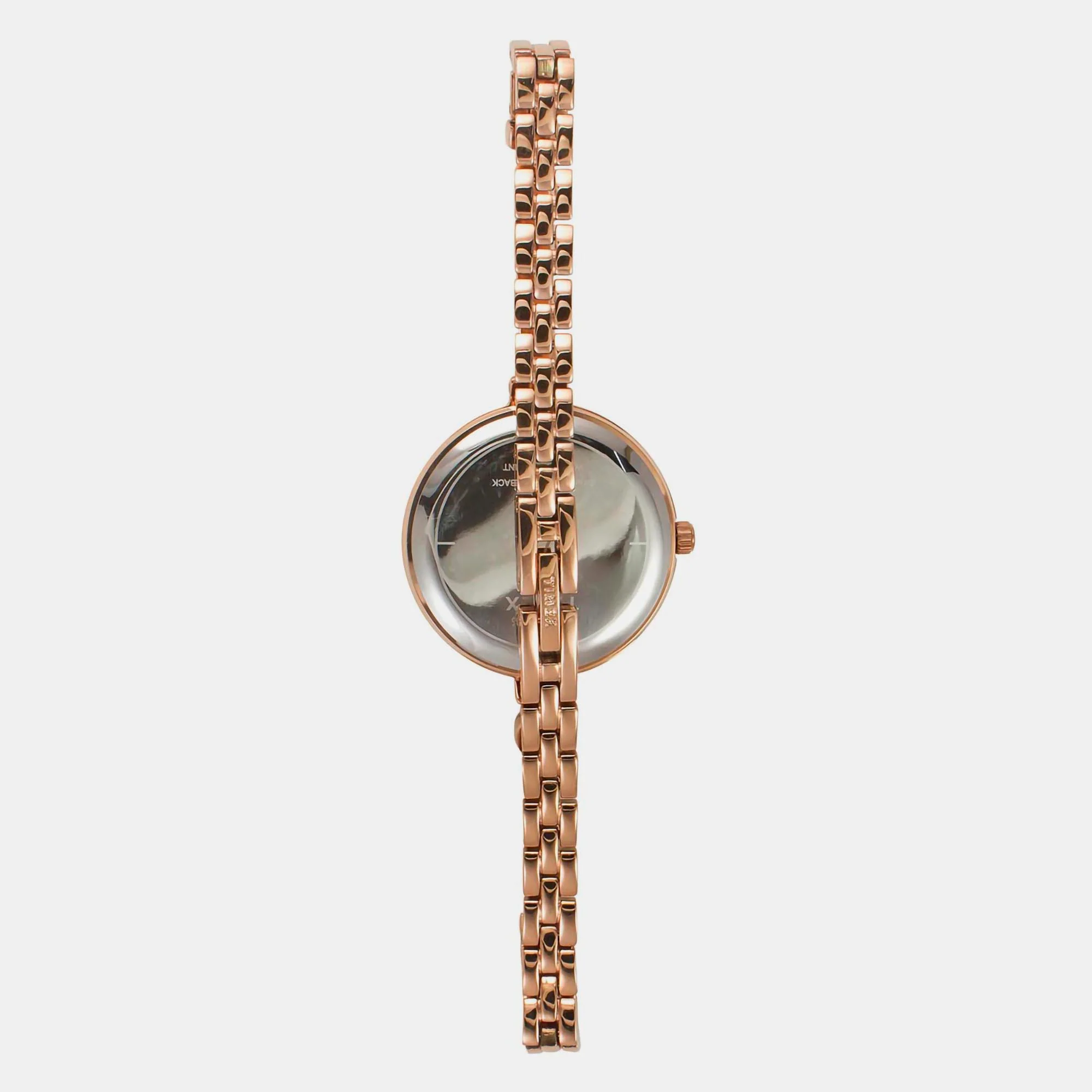 Fria Women Quartz Brown Dial Analog Brass Watch TWEL18403 - Image 3