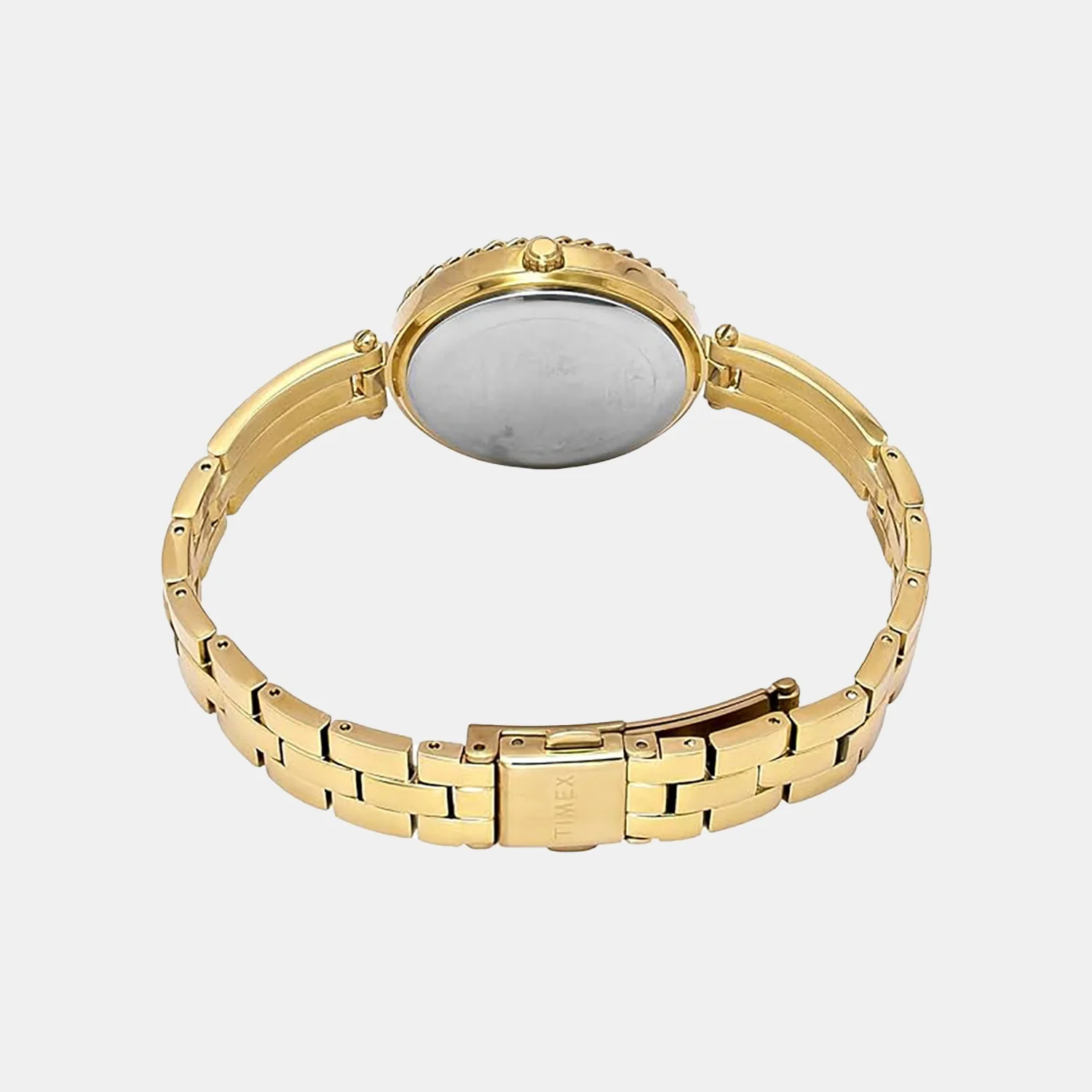 Fria Women Quartz Green Mother of Pearl Dial Analog Brass Watch TWEL24103 - Image 5