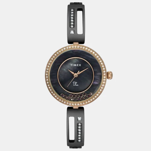 Fria Women Quartz Mother Of Pearl Dial Analog Brass Watch TWEL16500 - Image 2