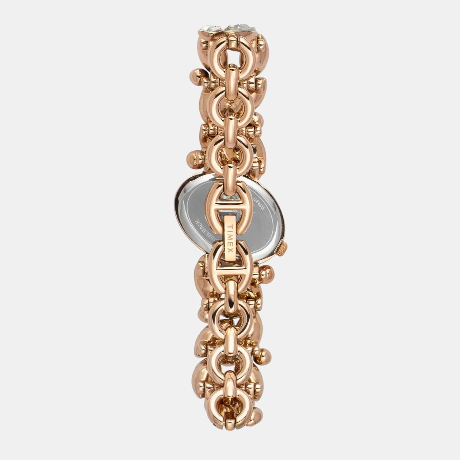 Fria Women Quartz Mother Of Pearl Dial Analog Brass Watch TWEL20902 - Image 5