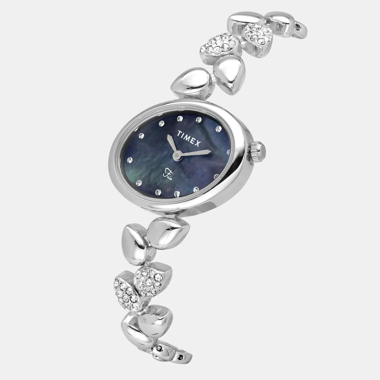 Fria Women Quartz Mother Of Pearl Dial Analog Brass Watch TWEL21300 - Image 2