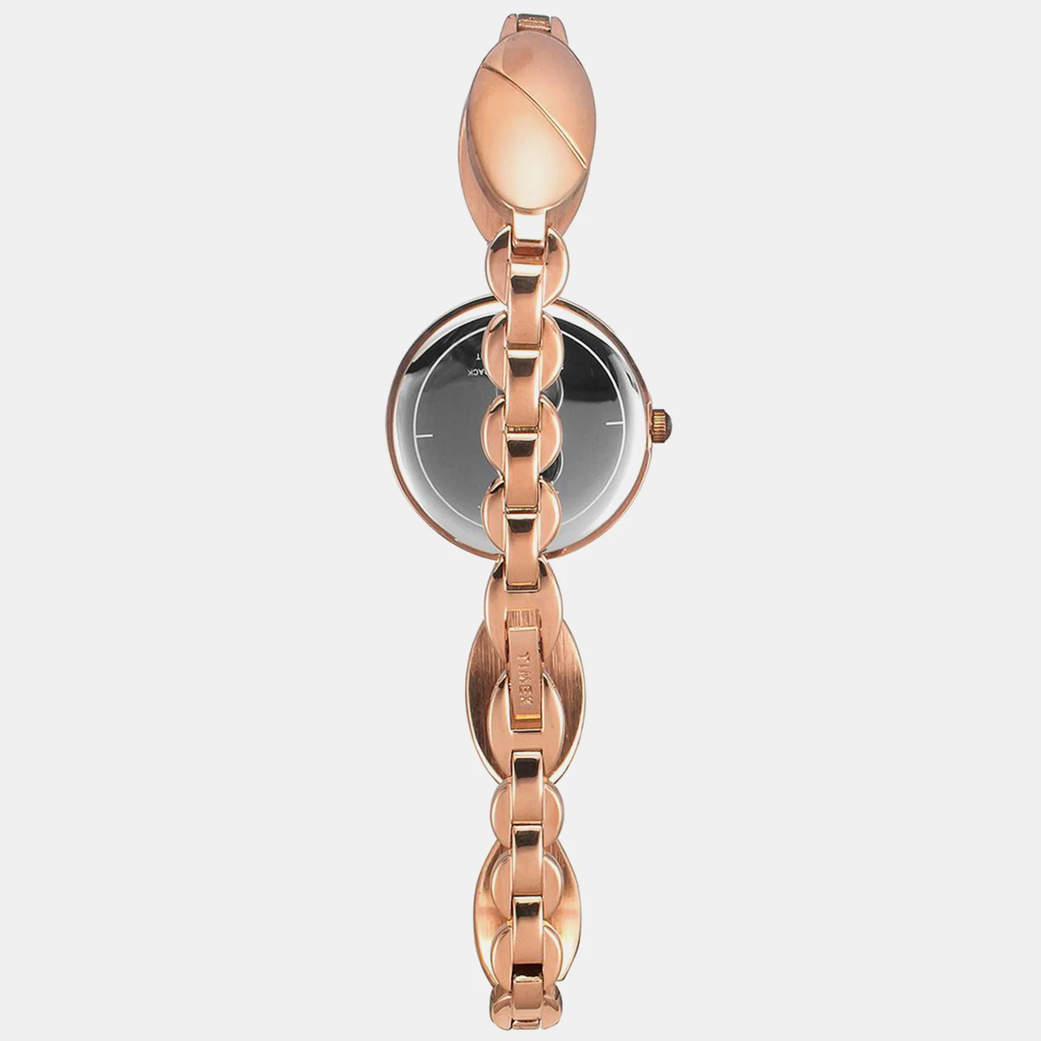 Fria Women Quartz Pink Dial Analog Stainless Steel Watch TWEL16302 - Image 5