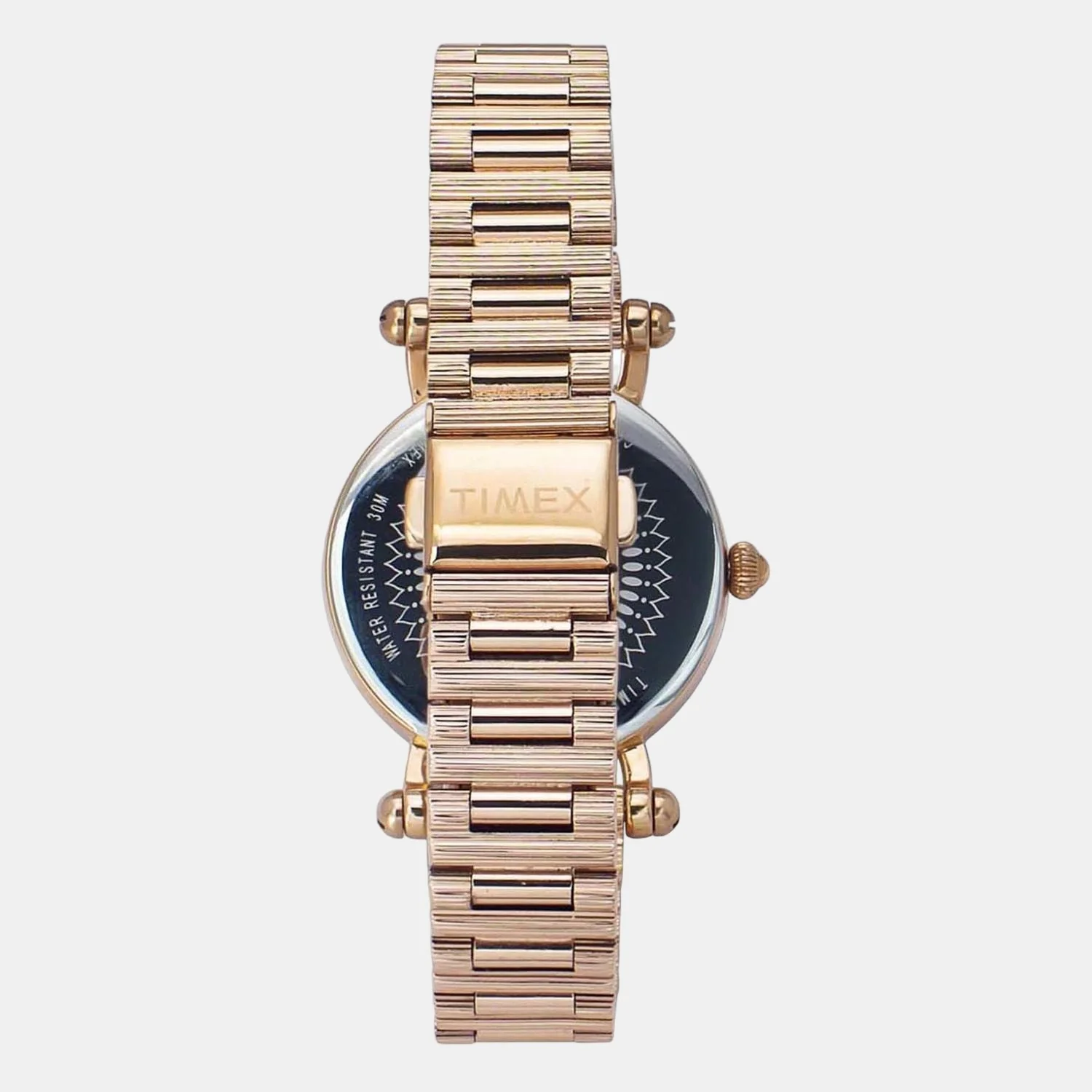 Fria Women Quartz Silver Dial Analog Stainless Steel Watch TWEL14301 - Image 3