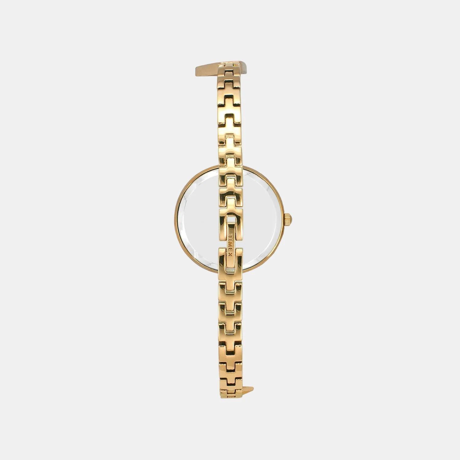 Fria Women Quartz Two Tone Dial Analog Stainless Steel Watch TWEL15900 - Image 4