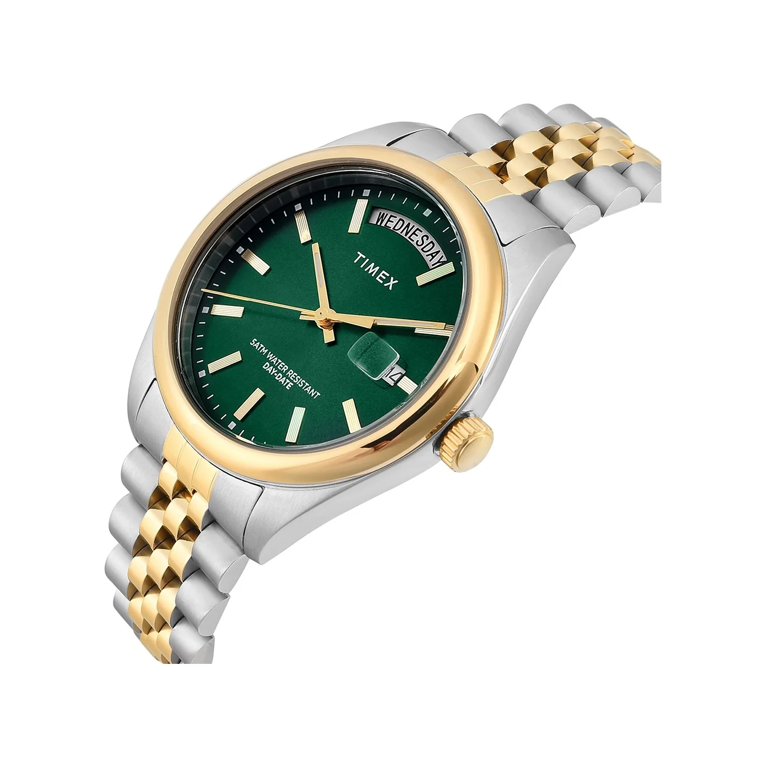 Legacy Women Quartz Green Dial Analog Stainless Steel Watch TWEL21400 - Image 3