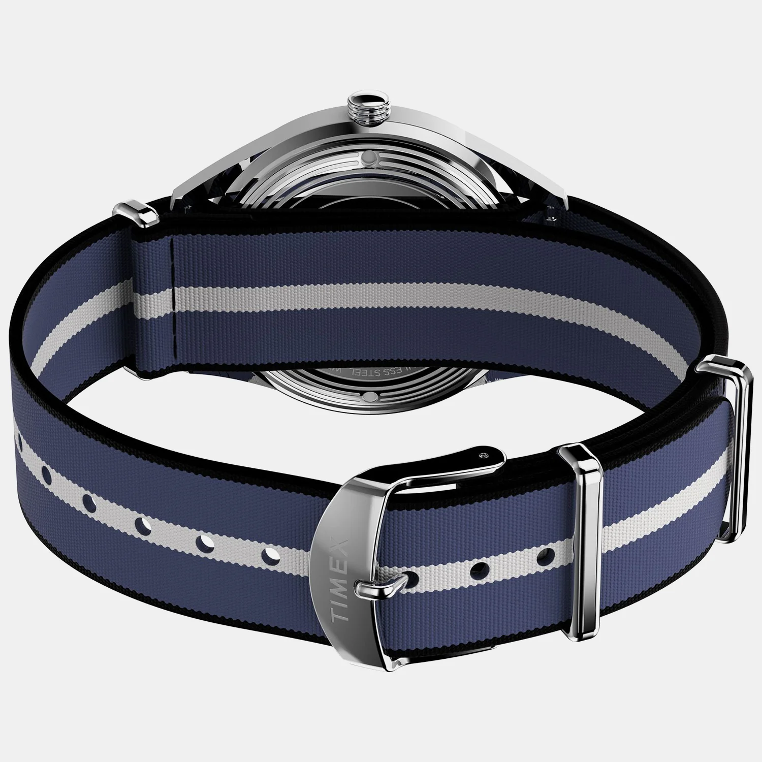 Marlin Men Quartz Blue Dial Analog Fabric Watch TW2Y37400UJ - Image 4
