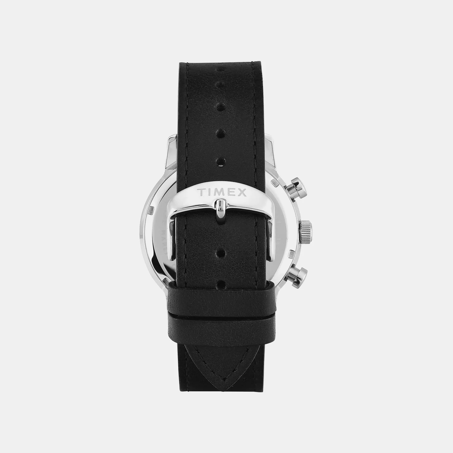 Marlin Men Quartz Silver Dial Chronograph Leather Watch TWEG26703 - Image 6