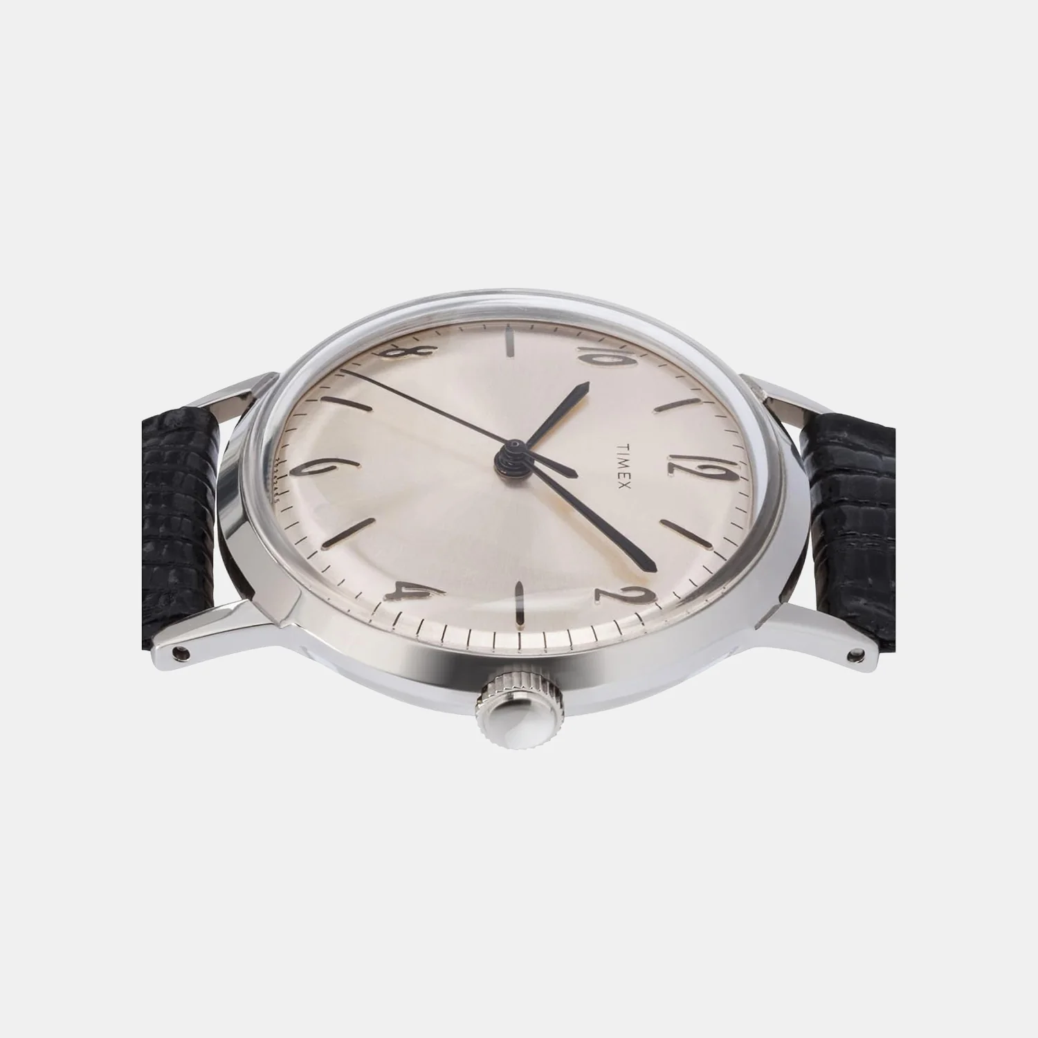 Men Mechanical Silver Dial Analog Leather Watch TW2R47900U9 - Image 2
