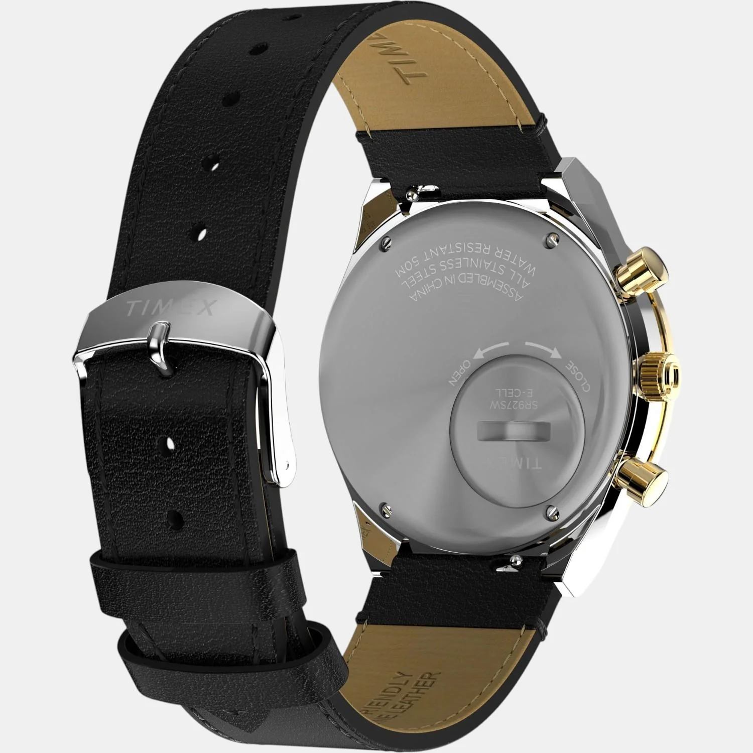 Men Quartz Black Dial Analog Leather Watch TW2W64300UJ - Image 6