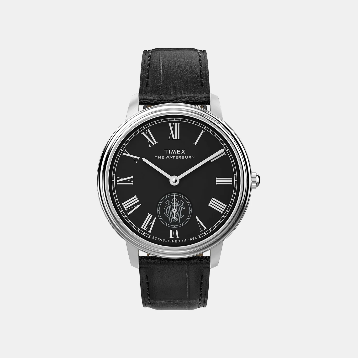Men Quartz Black Dial Analog Leather Watch TW2Y23200UJ