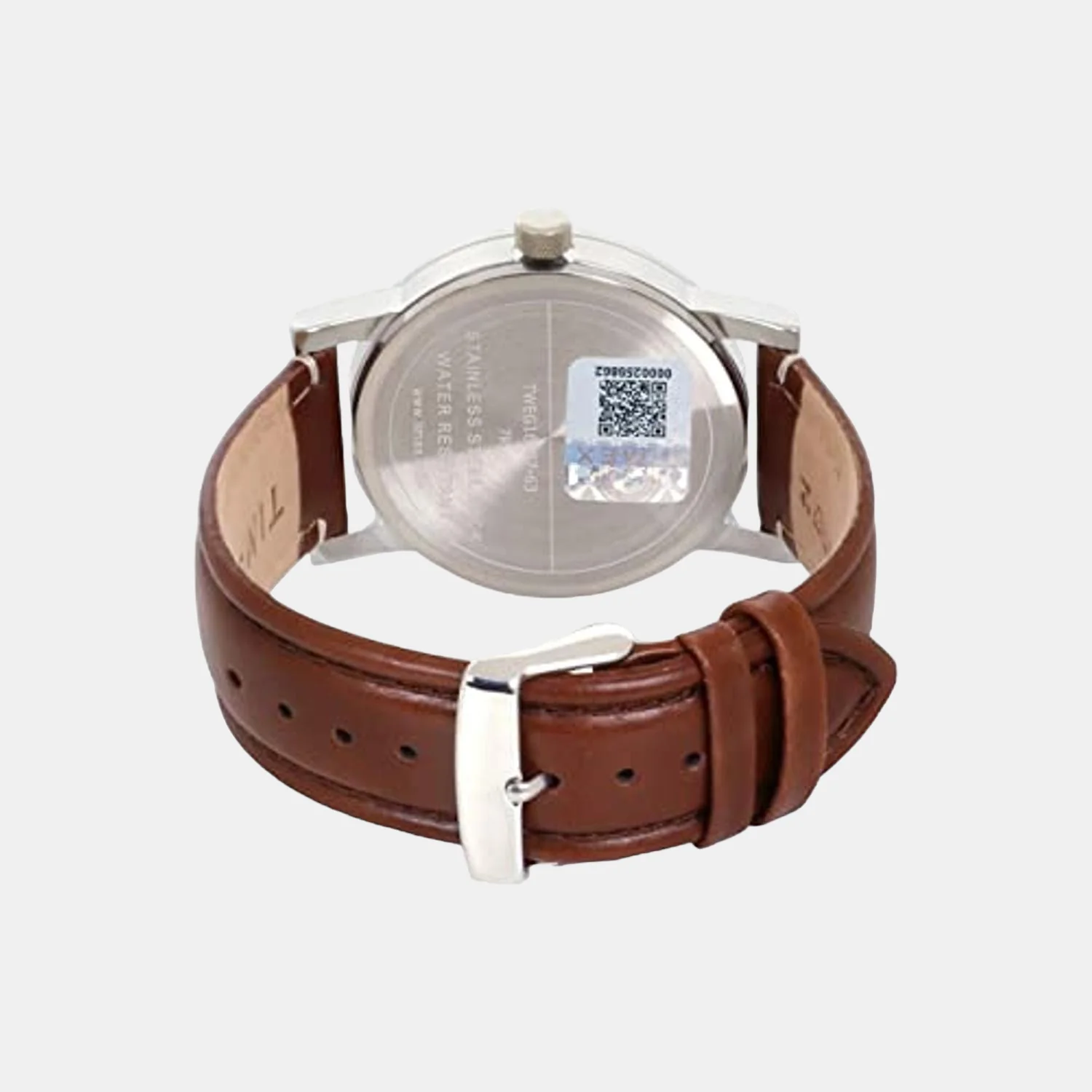 Men Quartz Black Dial Analog Leather Watch TWEG16607 - Image 2
