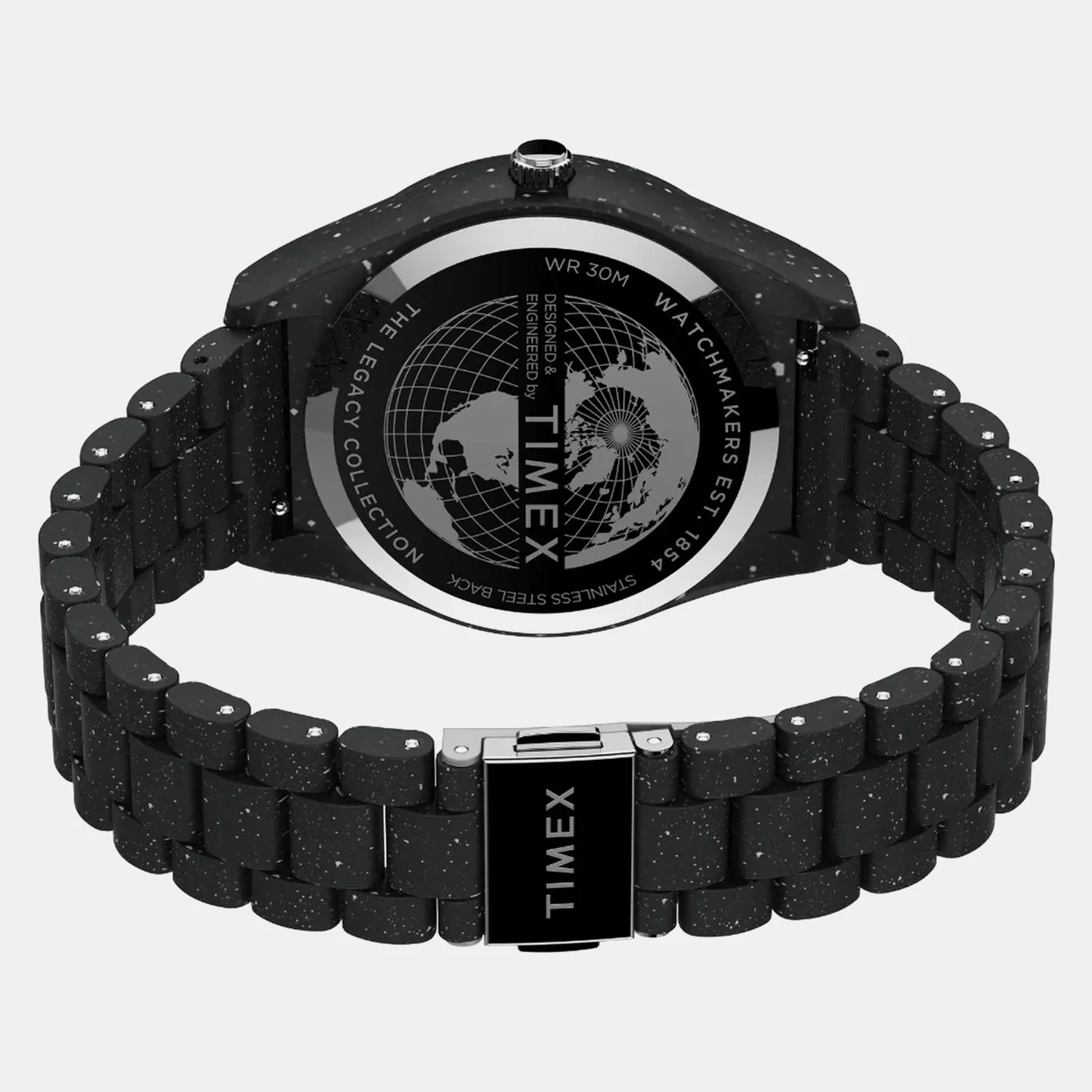 Men Quartz Black Dial Analog Plastic Watch TW2V77000X6 - Image 5