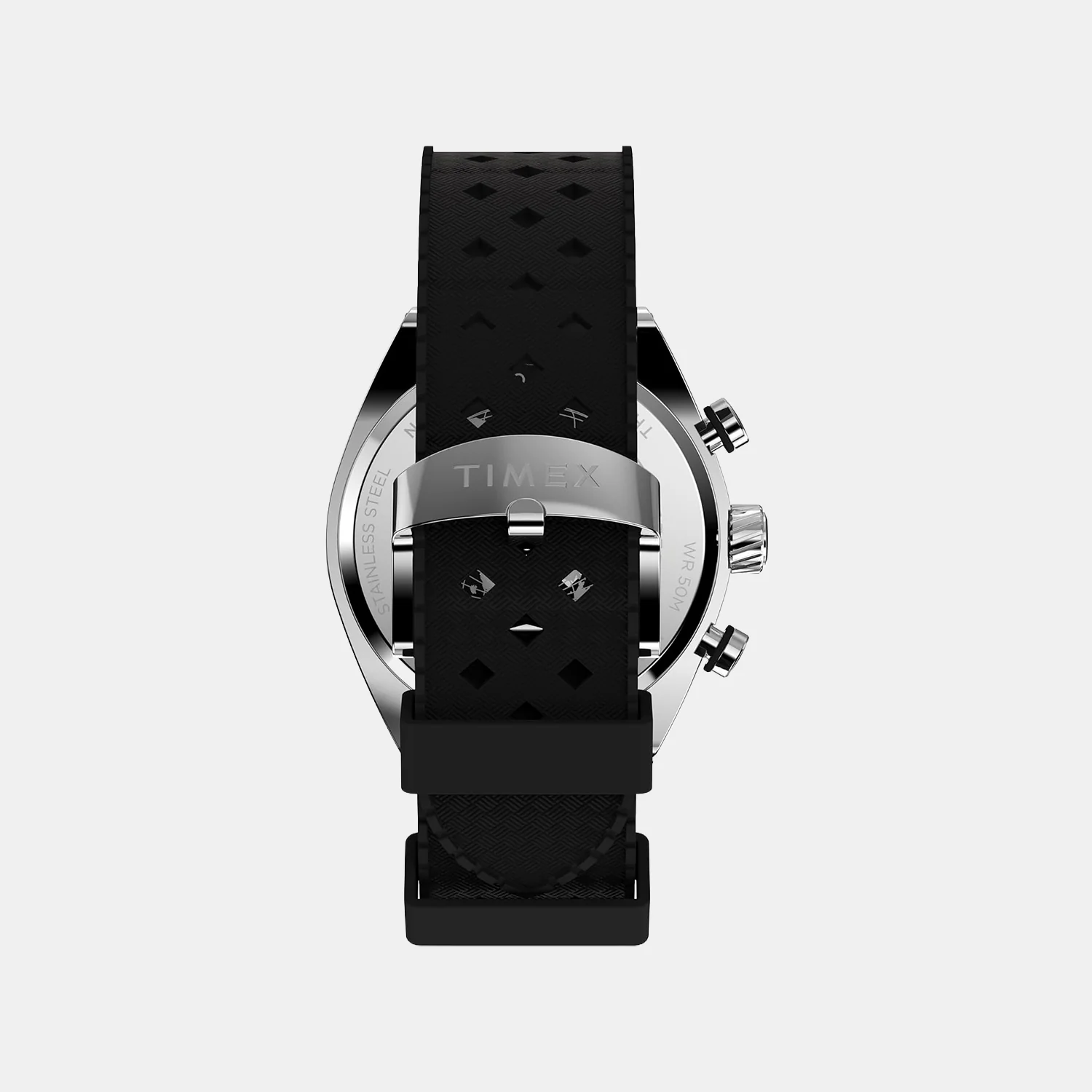 Men Quartz Black Dial Analog Rubber Watch TW2W64500UJ - Image 3
