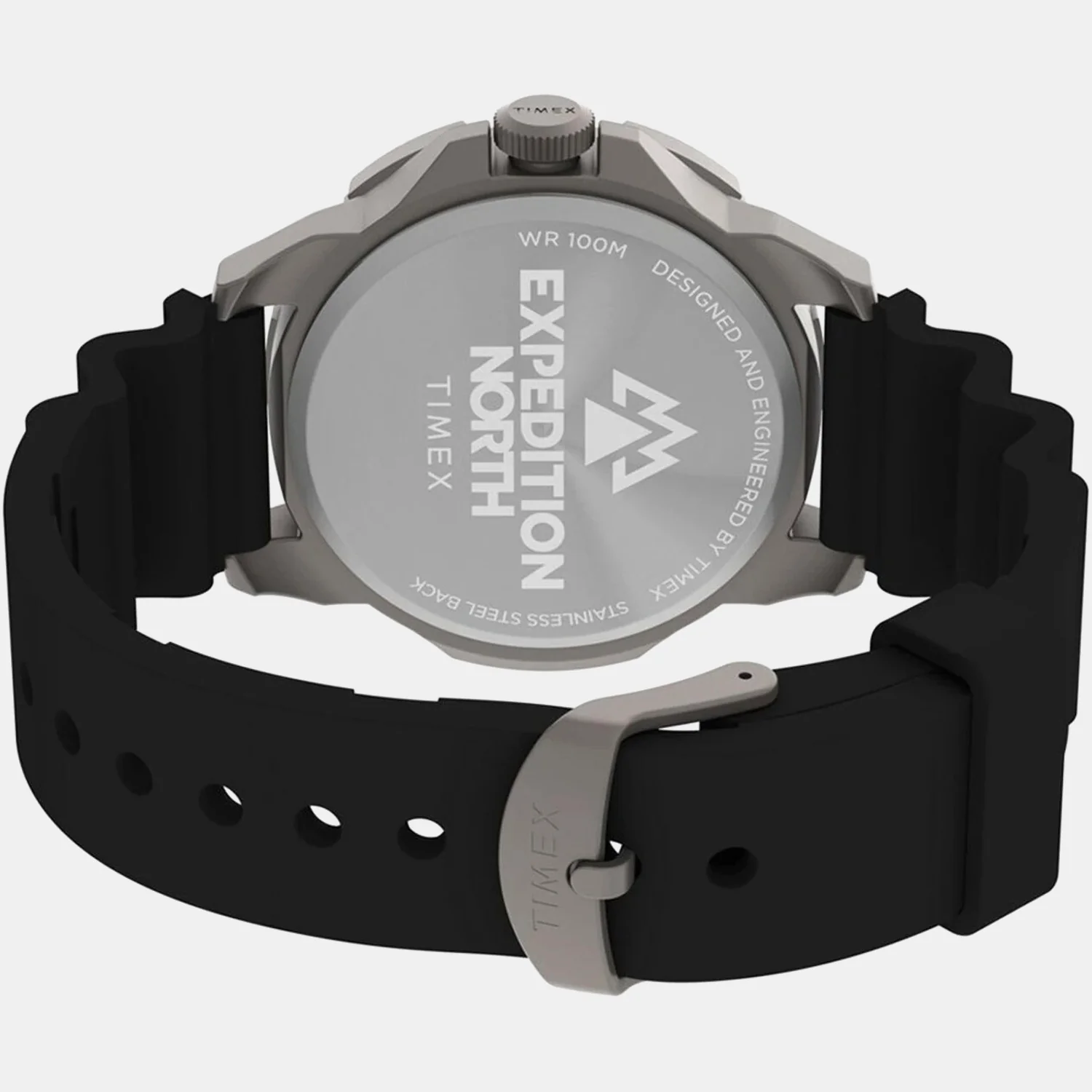 Men Quartz Black Dial Analog Silicone Watch TW2V40600X6 - Image 3