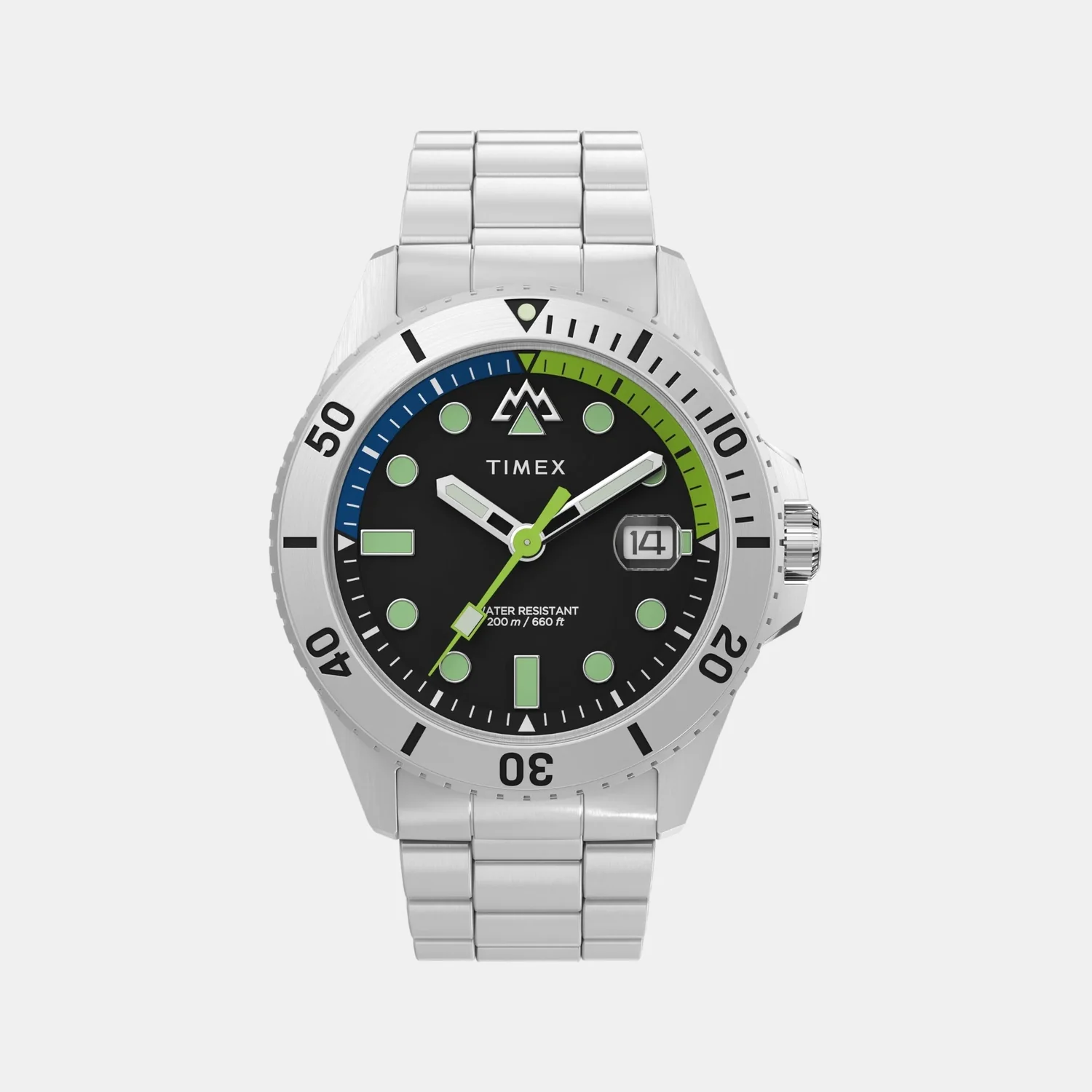 Men Quartz Black Dial Analog Stainless Steel Watch TW2W41900X6 - Image 2
