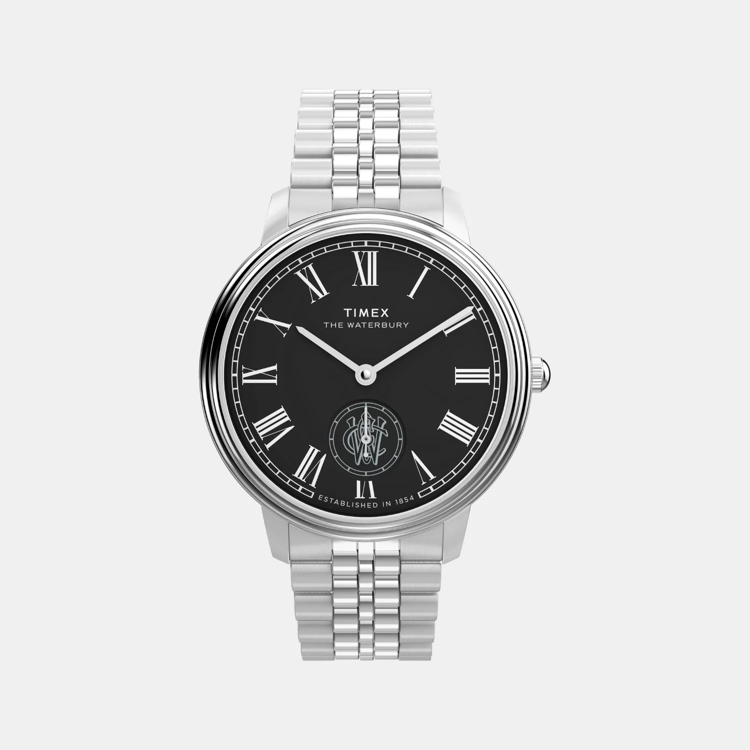 Men Quartz Black Dial Analog Stainless Steel Watch TW2Y23300UJ - Image 2