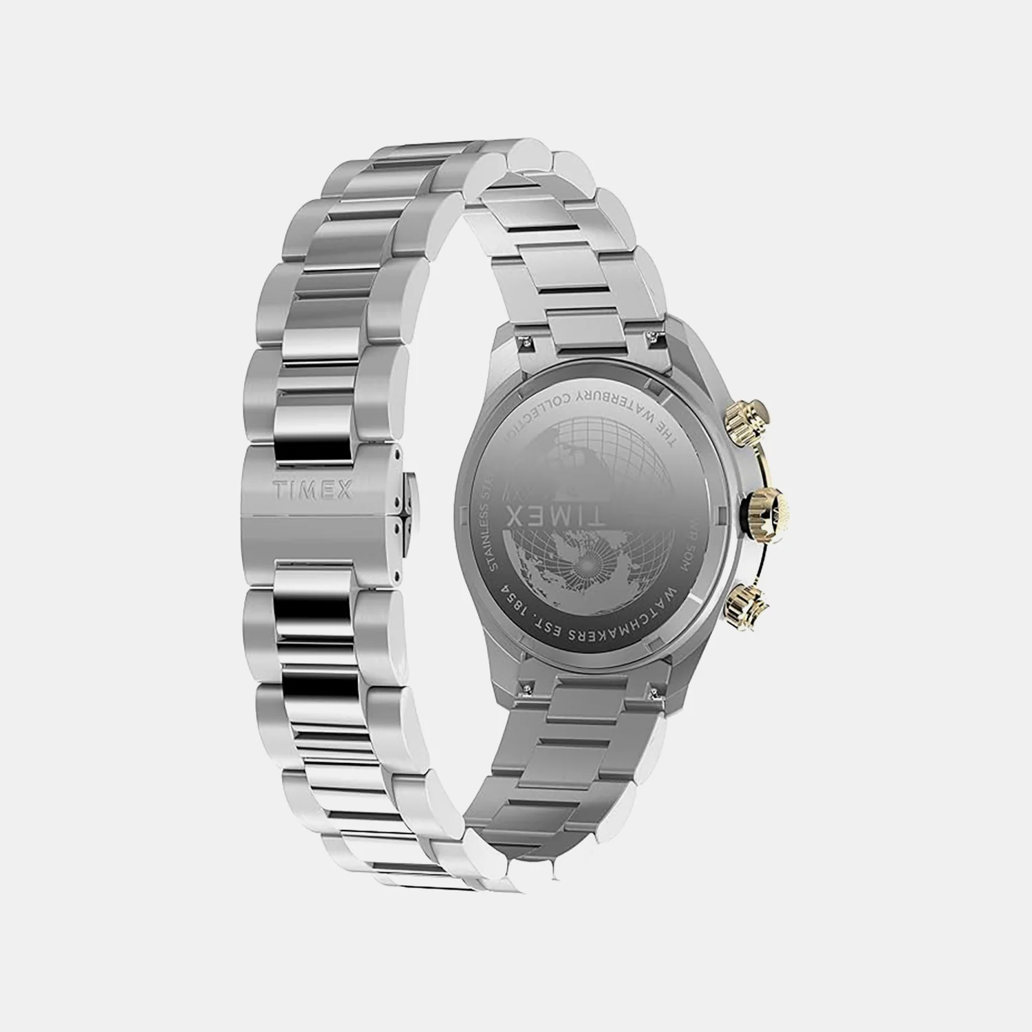 Men Quartz Black Dial Analog Steel Watch TW2Y24000IK - Image 5