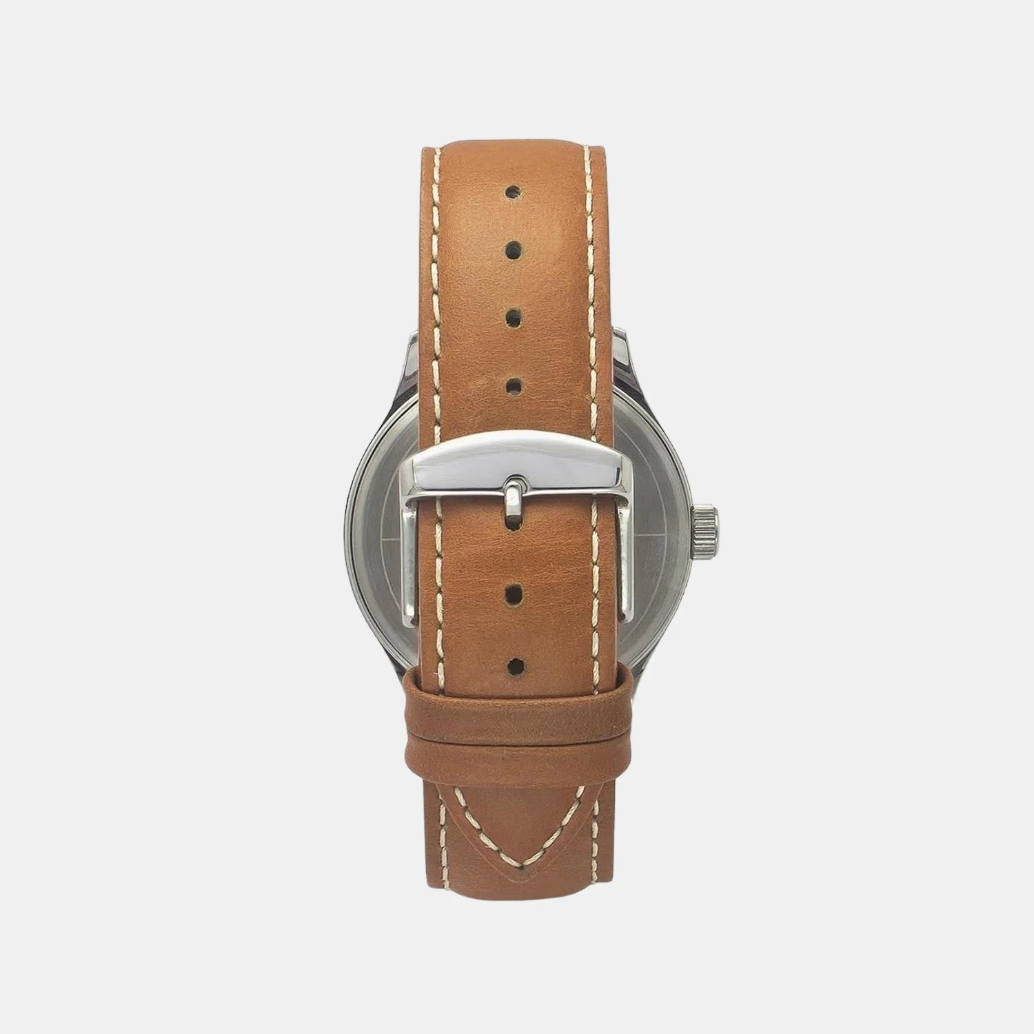 Men Quartz Blue Dial Analog Leather Watch TWEG19800 - Image 3
