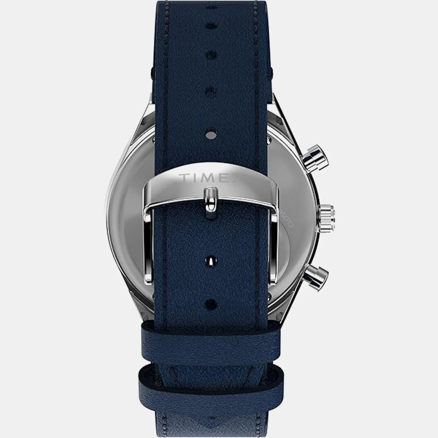 Q Timex Men Quartz Blue Dial Analog Leather Watch TWEG26407 - Image 7