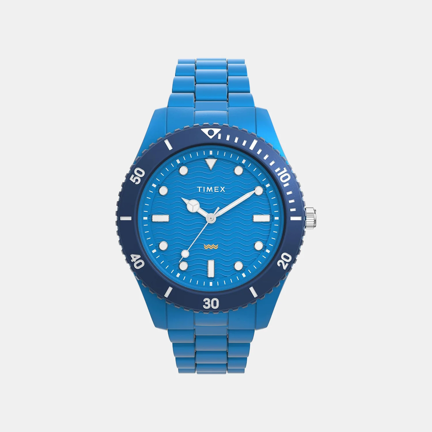 Men Quartz Blue Dial Analog Plastic Watch TW2Y04300UJ