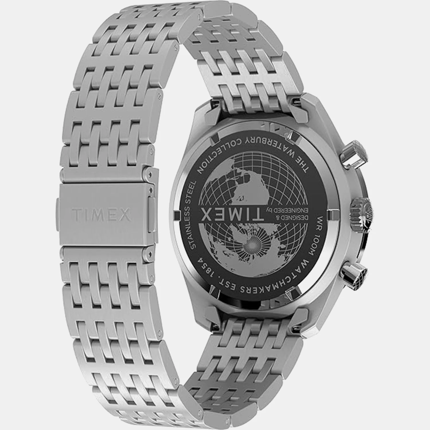 Men Quartz Blue Dial Analog Stainless Steel Watch TW2Y18500IK - Image 4