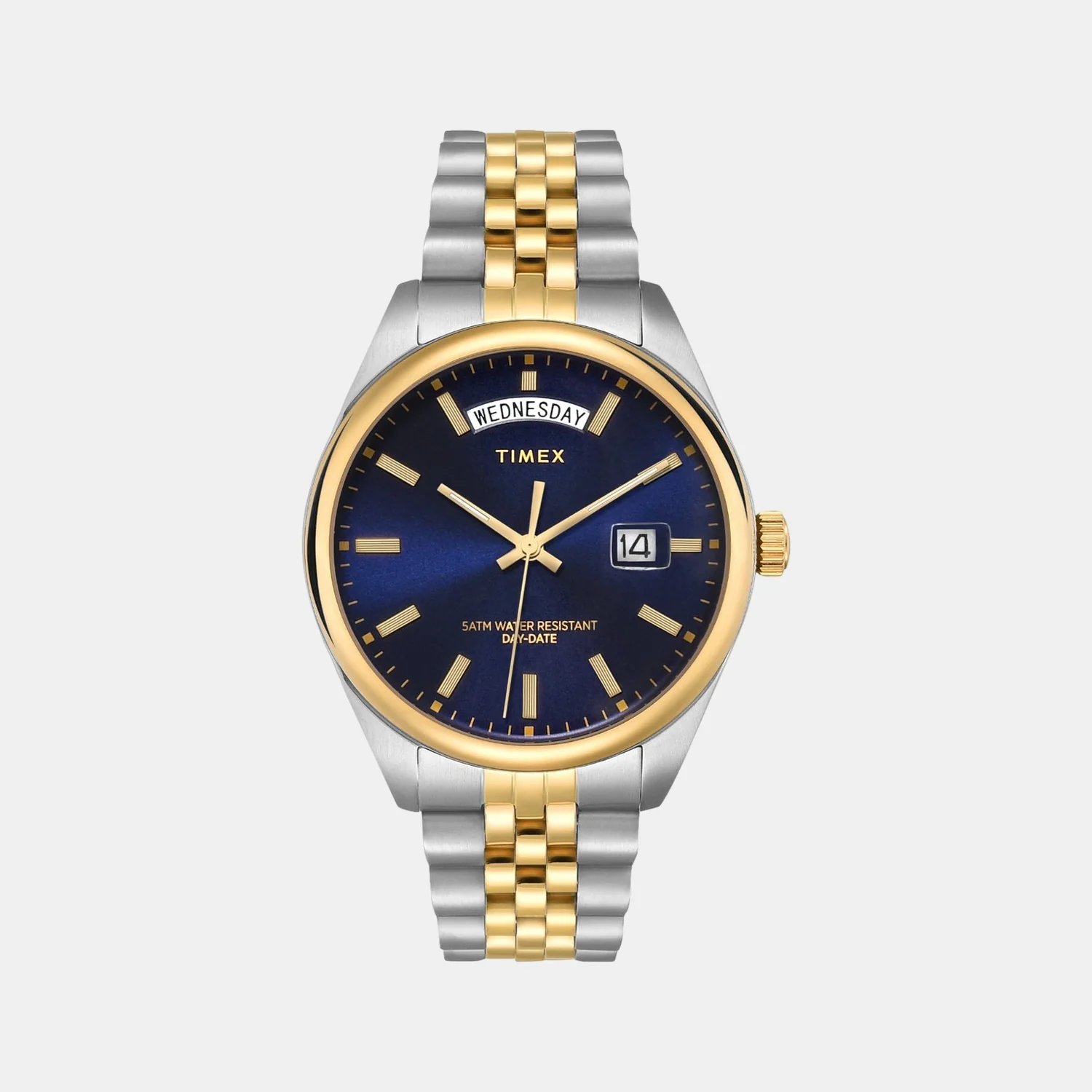 Men Quartz Blue Dial Analog Stainless Steel Watch TWEG27100