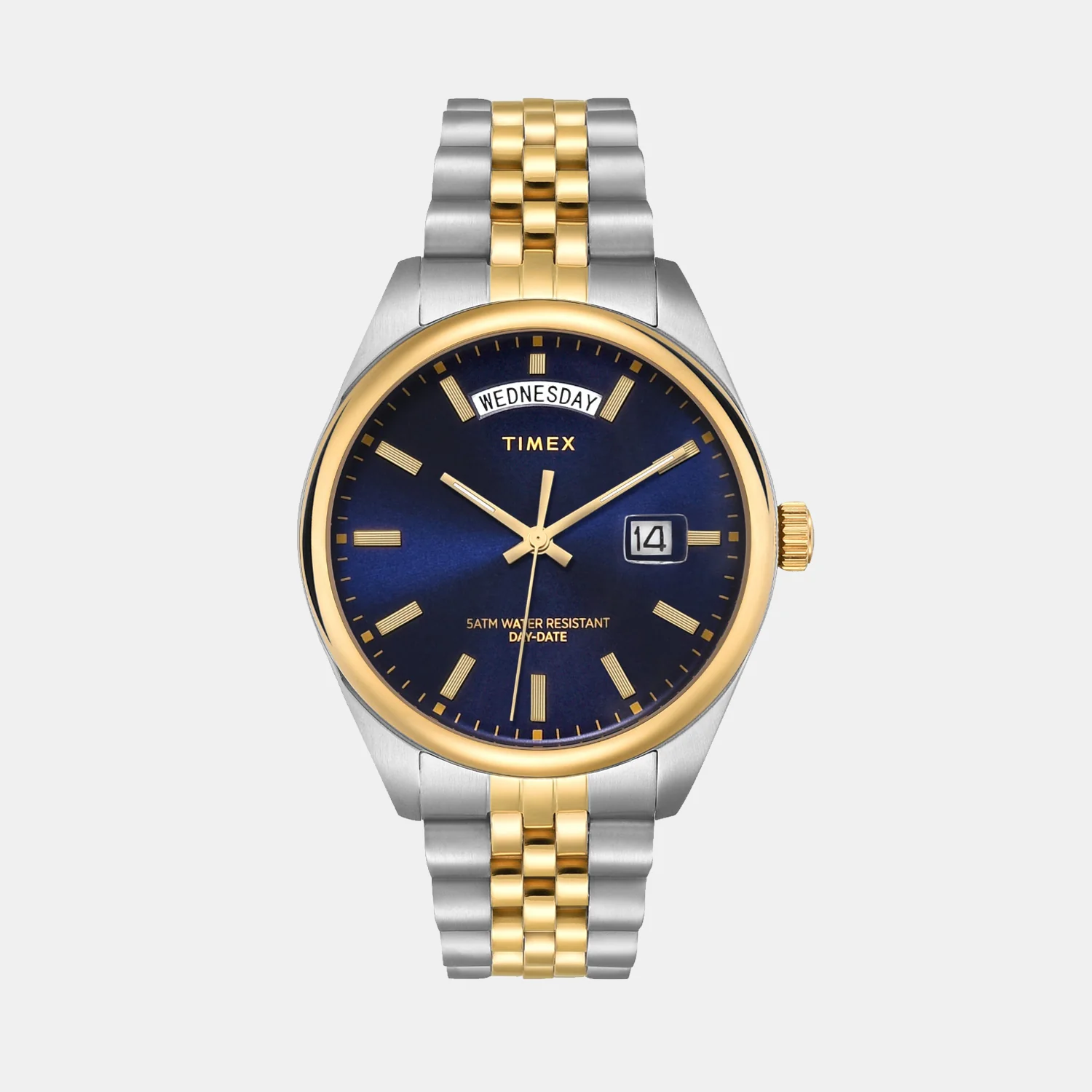 Men Quartz Blue Dial Analog Stainless Steel Watch TWEG27100 - Image 2