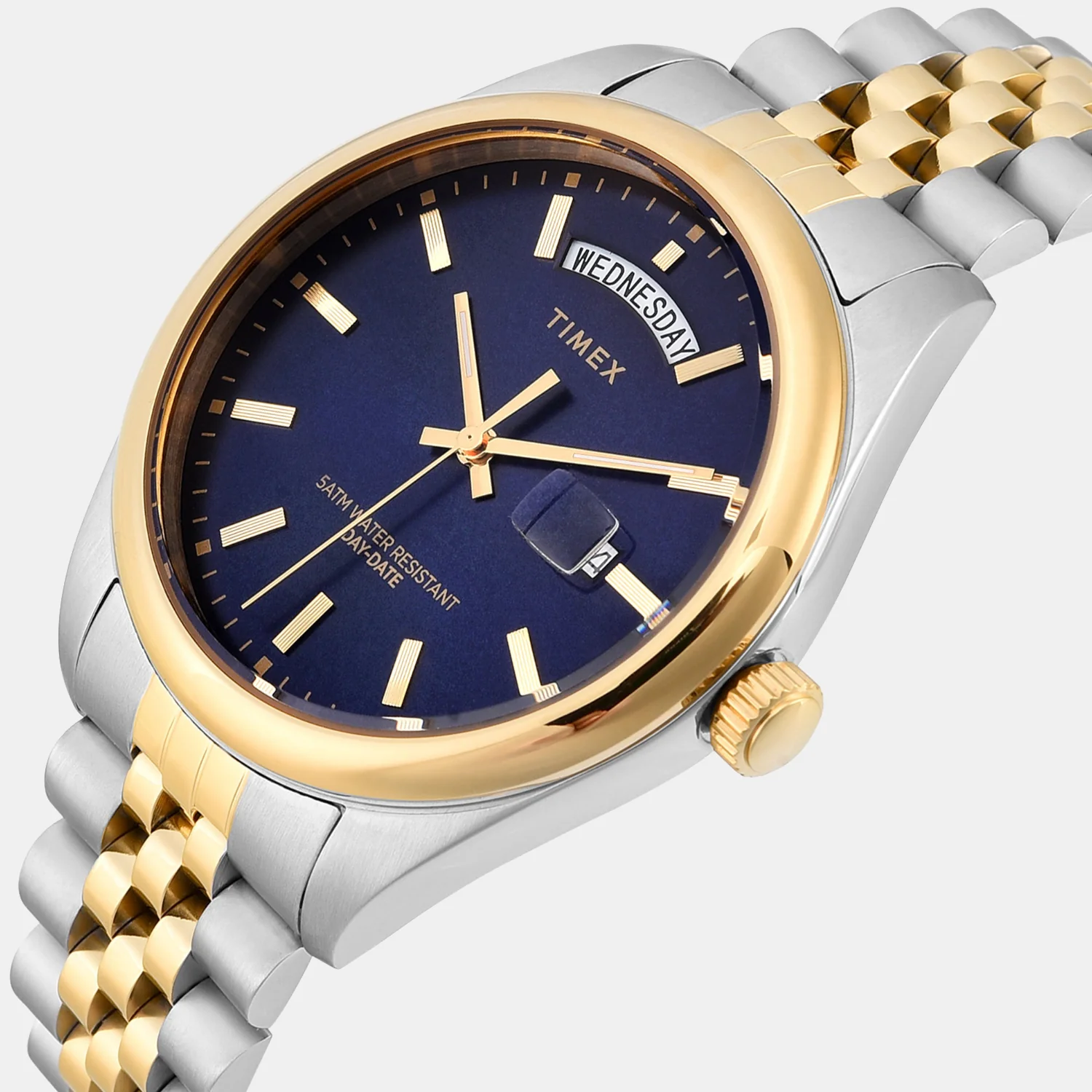 Men Quartz Blue Dial Analog Stainless Steel Watch TWEG27100 - Image 3
