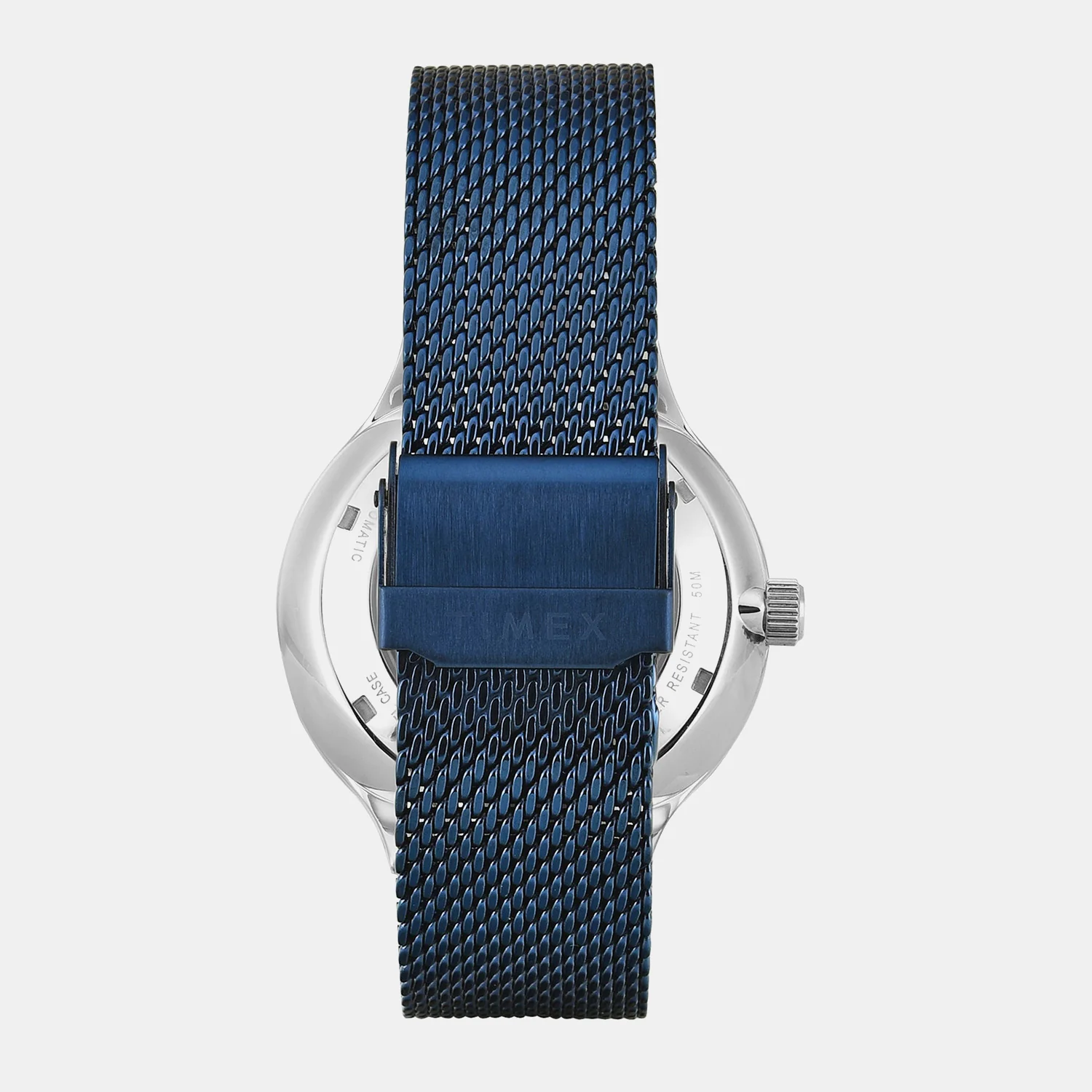 Men Quartz Blue Dial Analog Mesh Watch TWEG31502 - Image 4
