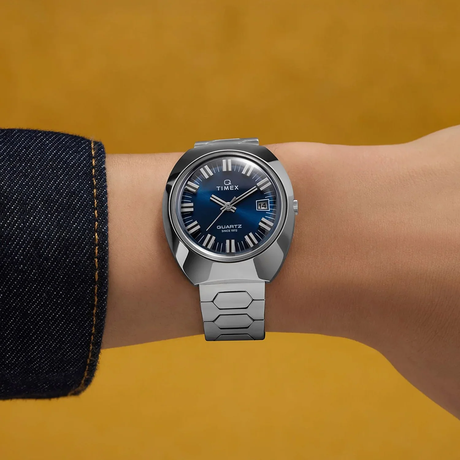 Men Quartz Blue Dial Analog Steel Watch TW2Y33100IK - Image 2