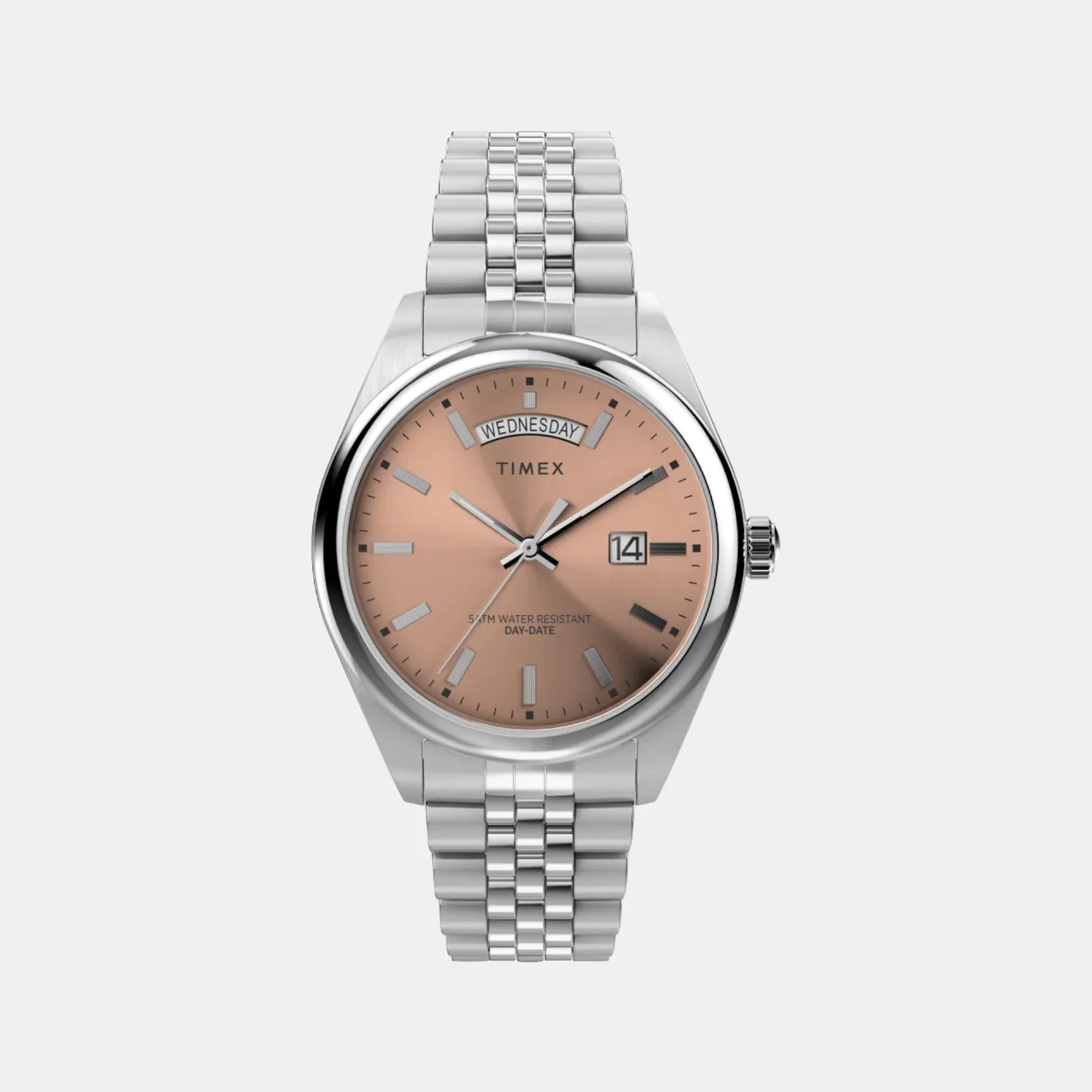 Men Quartz Brown Dial Analog Stainless Steel Watch TW2W42700UJ - Image 2