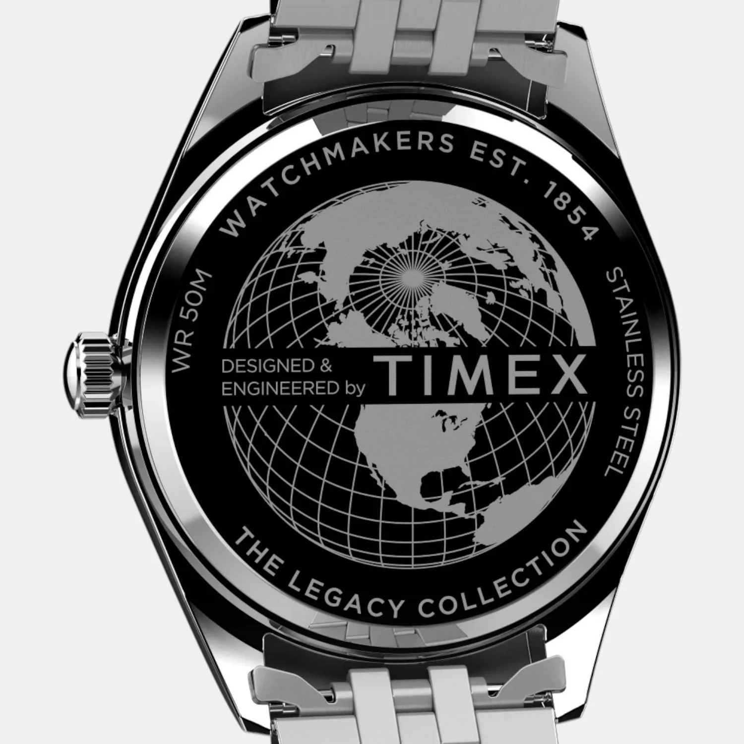 Men Quartz Brown Dial Analog Stainless Steel Watch TW2W42700UJ - Image 4