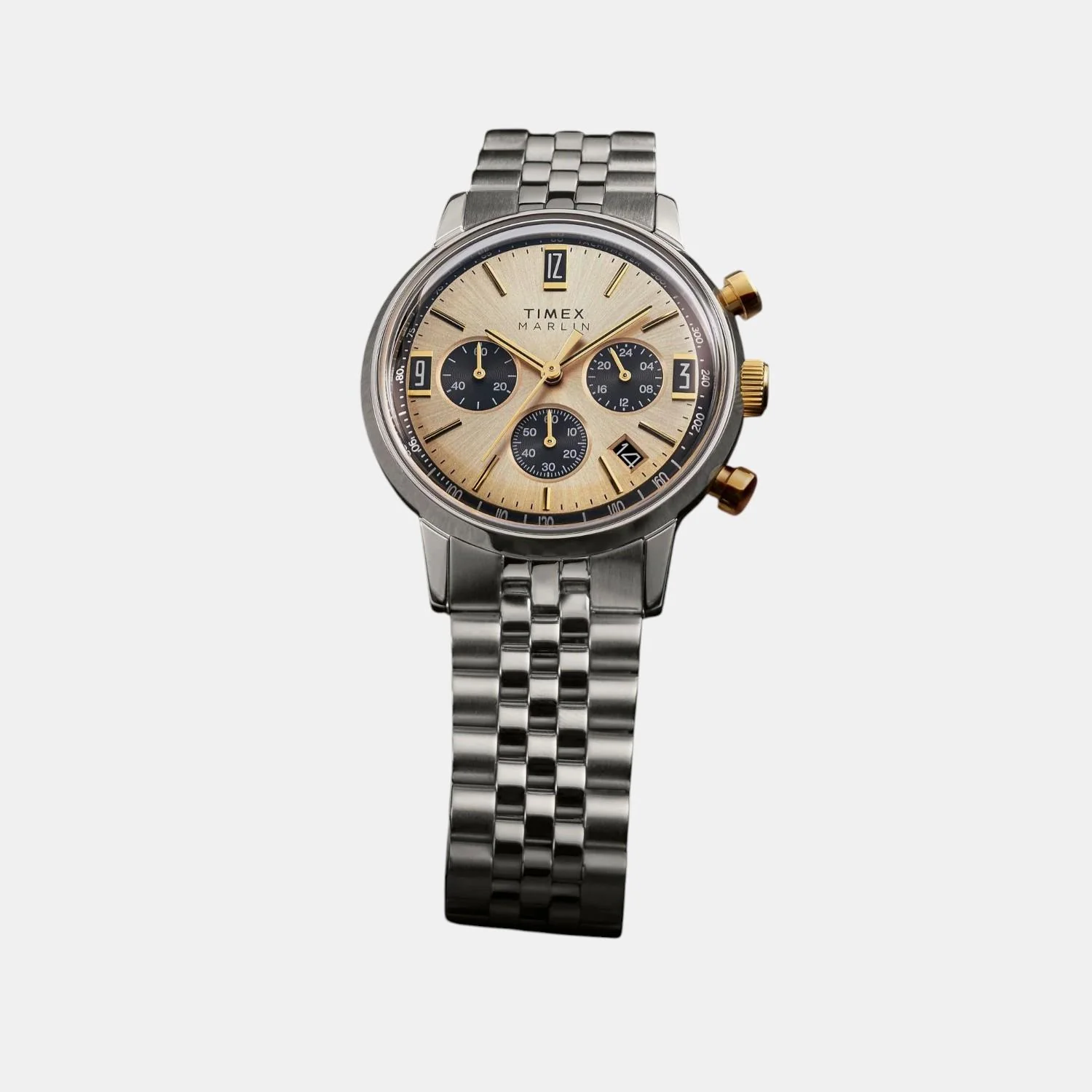 Men Quartz Champagne Dial Analog Stainless Steel Watch TW2W60100UJ - Image 4