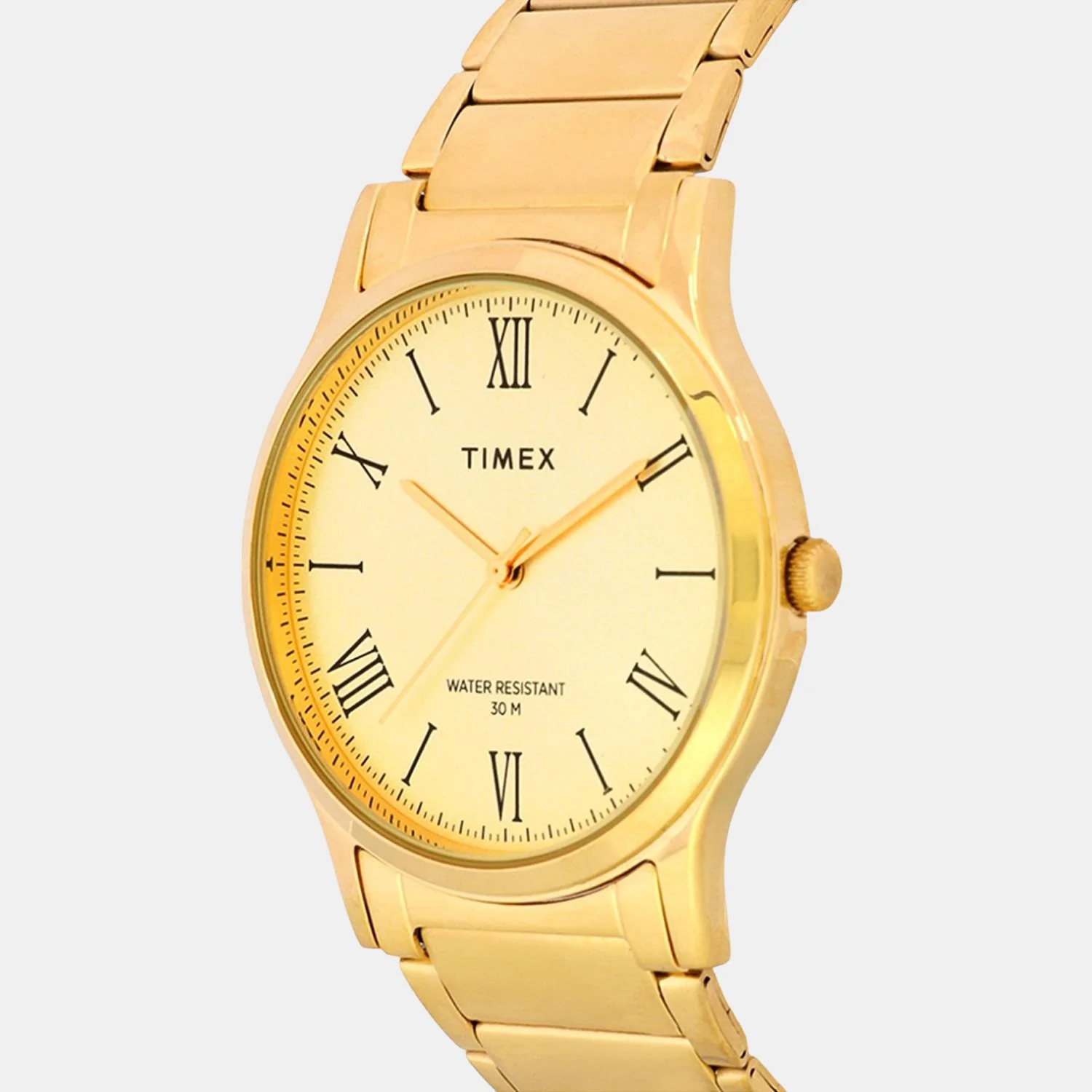 Men Quartz Gold Dial Analog Stainless Steel Watch TW000R431 - Image 3