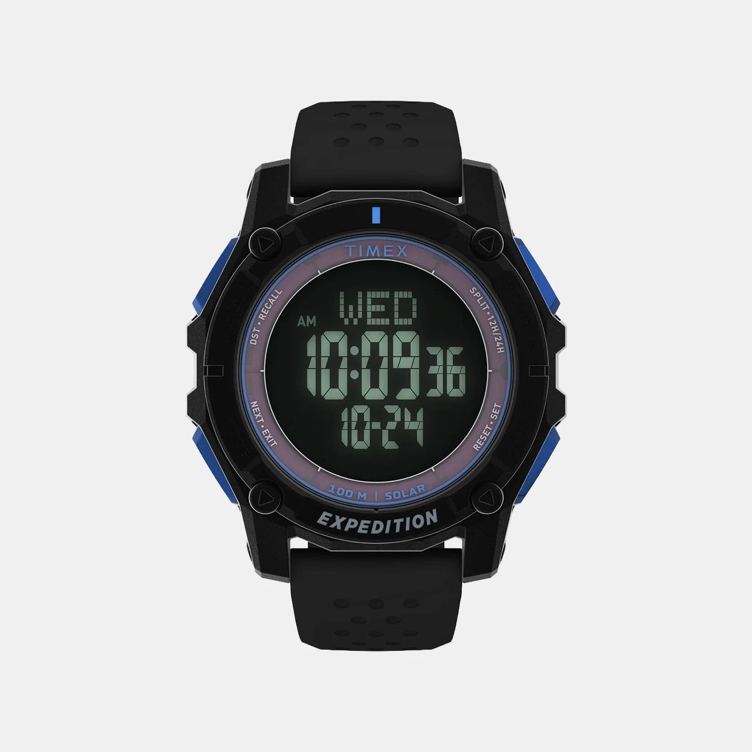 Men Quartz Grey Dial Chronograph Silicone Watch TW4B33900UJ