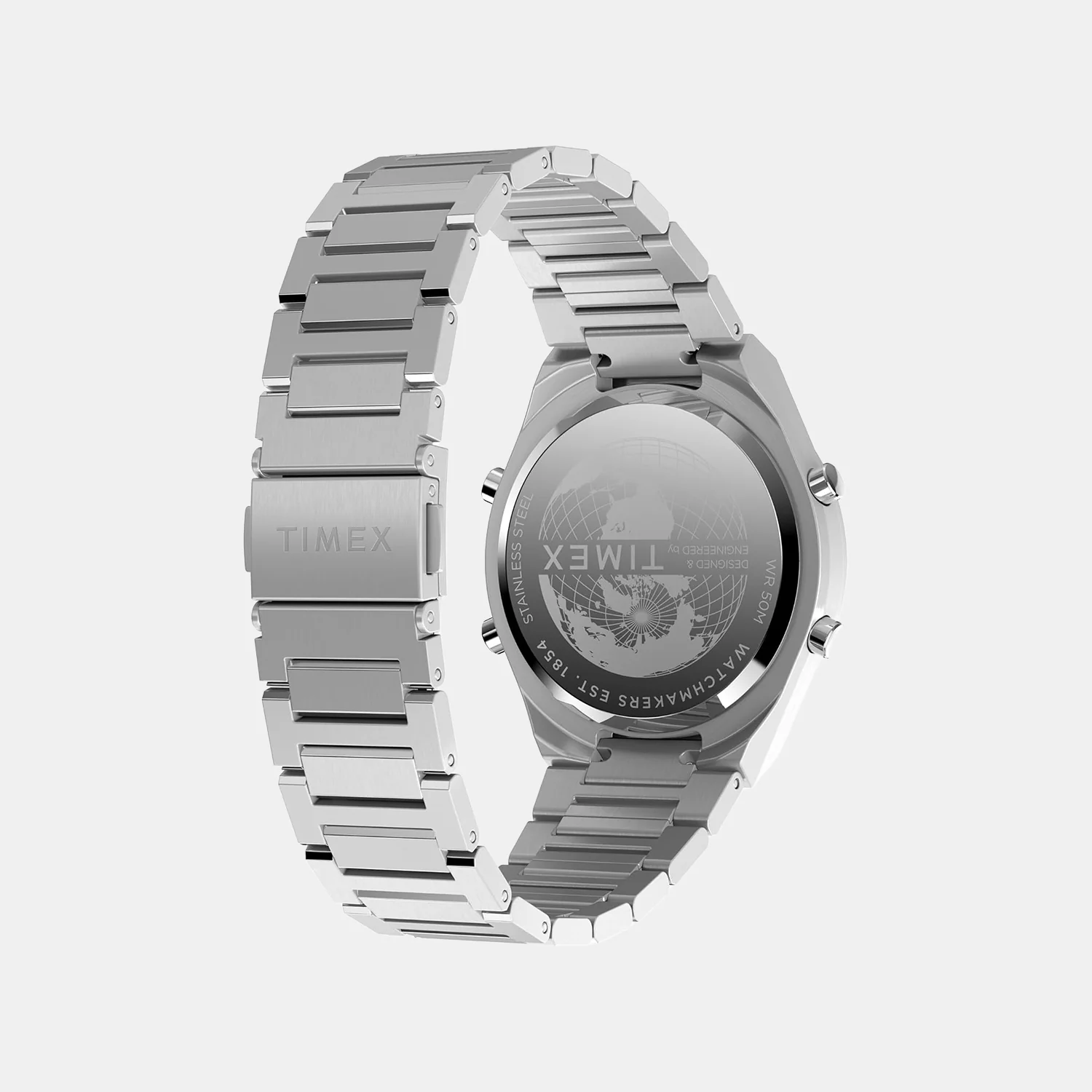 Men Quartz Grey Dial Digital Steel Watch TW2Y09800UJ - Image 3