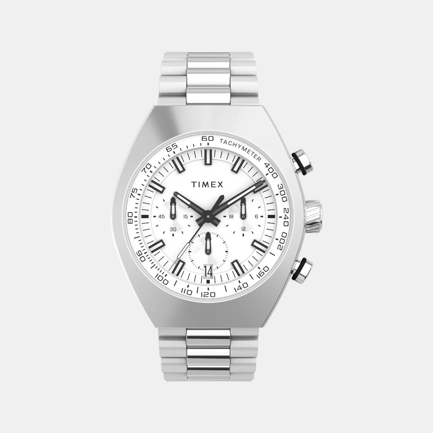 Men Quartz Silver Dial Analog Stainless Steel Watch TW2W22200UJ - Image 2